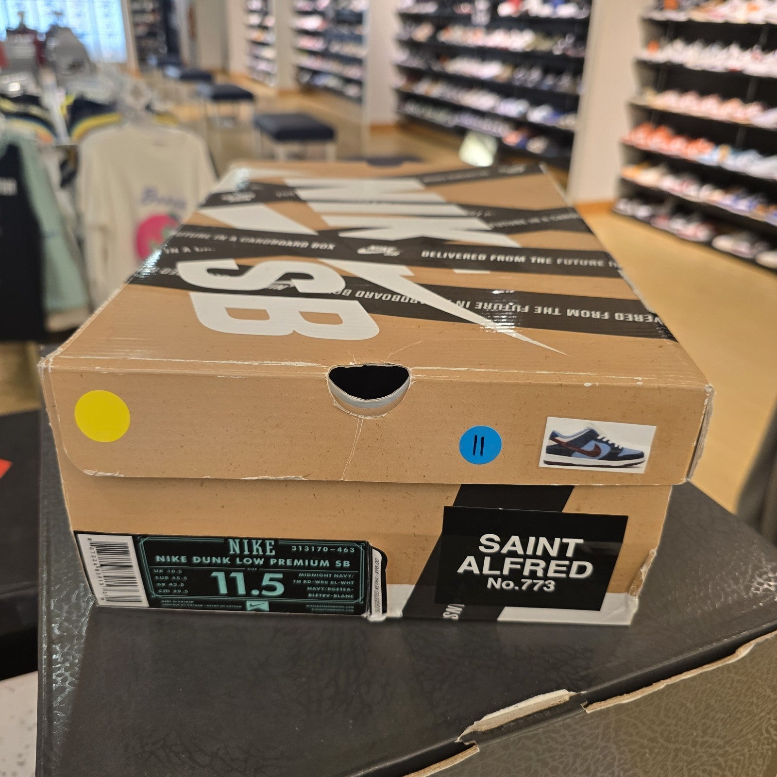 Size 11.5 - FTC x Nike Dunk Premium SB Low Finally