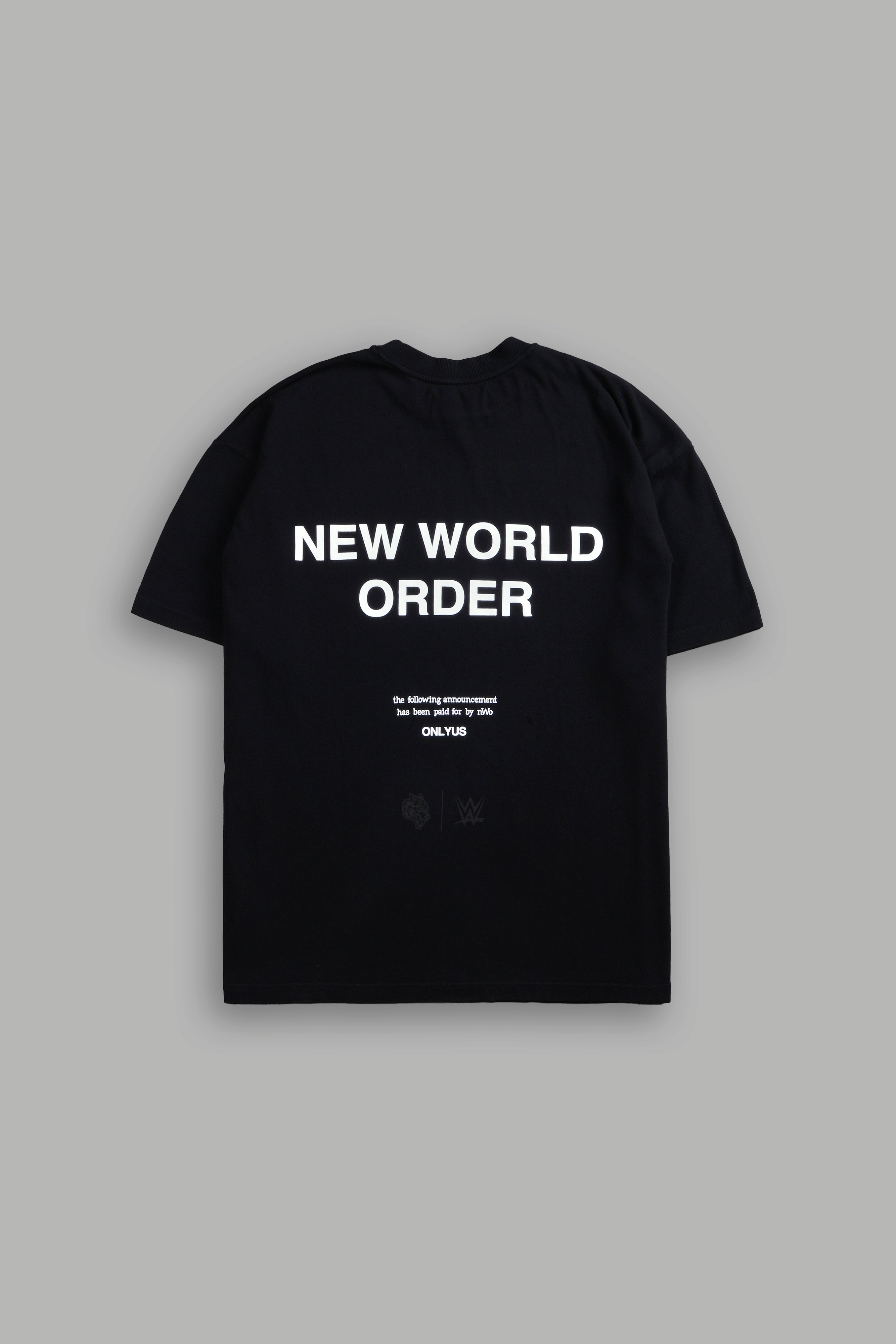 Darc Sport x WWE New World Order Oversized Tee Black Sz L