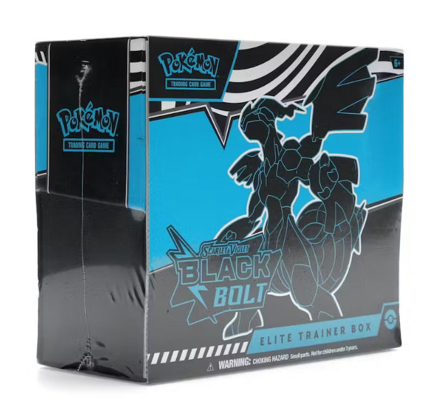 2025 Pokemon S&V Black Bolt Elite Trainer Box