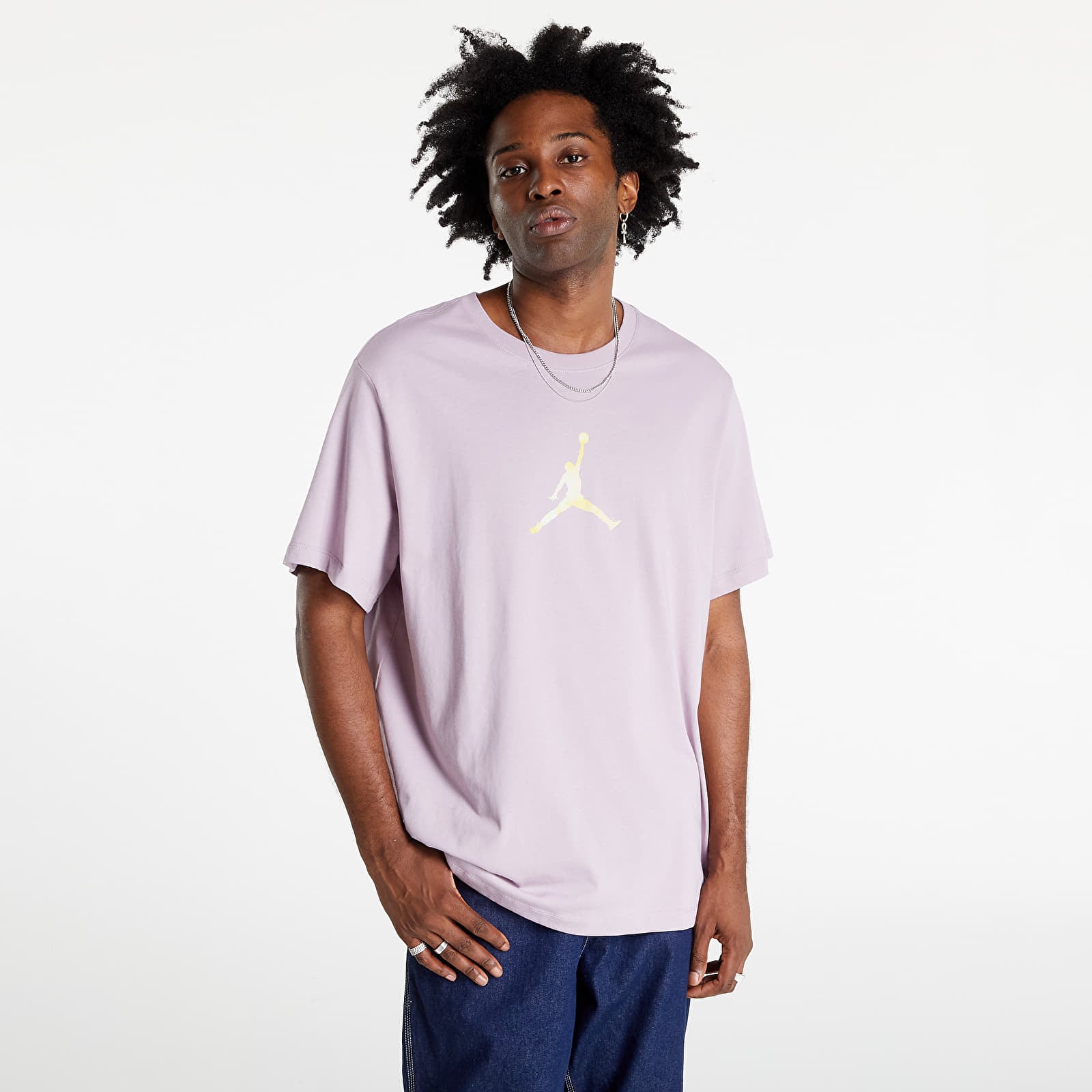 Jordan Sport DNA Tie-Dye Logo T-Shirt Plum Fog