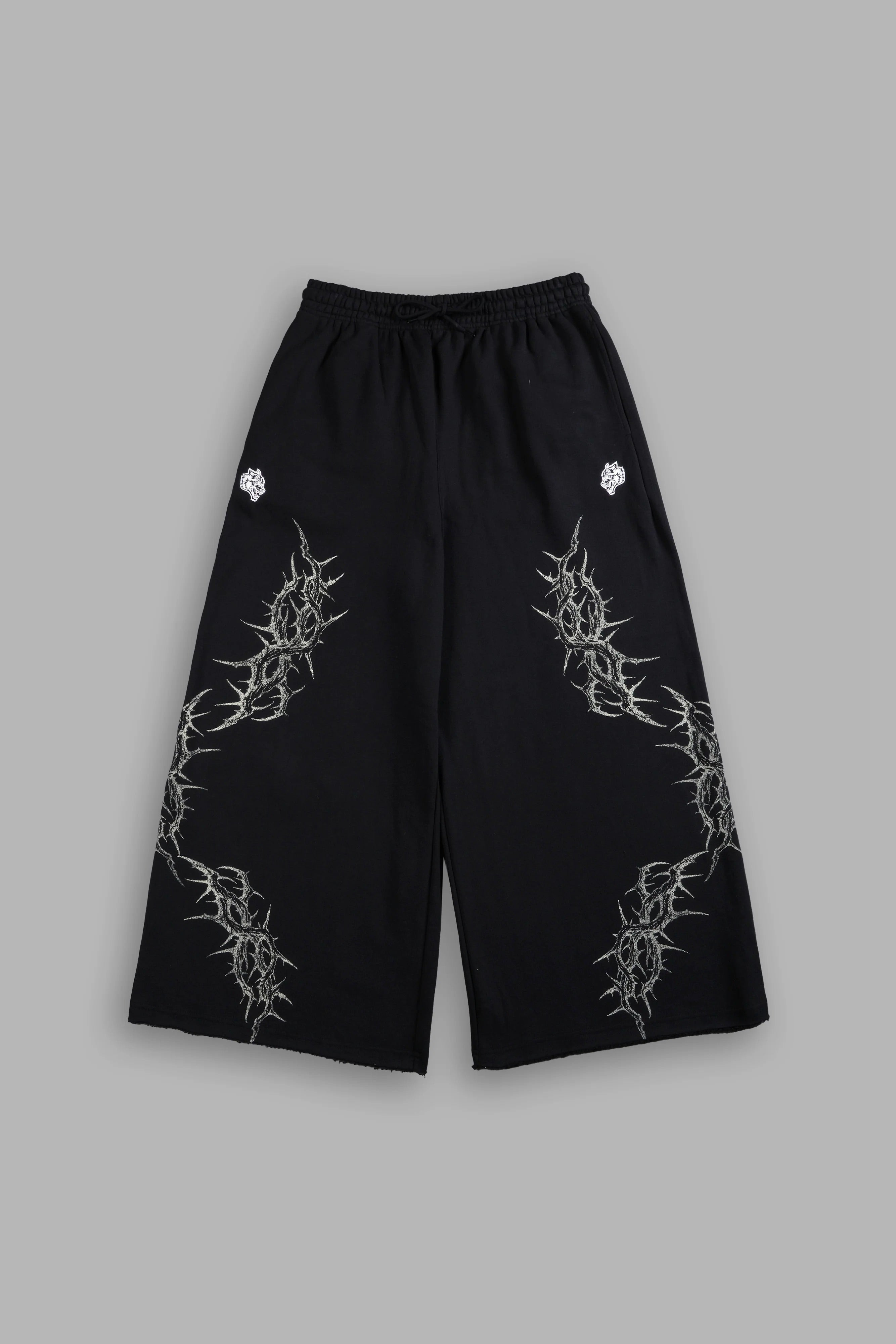 Darc Sport Thorns Oversized Omen Sweat Pants Black Sz XL