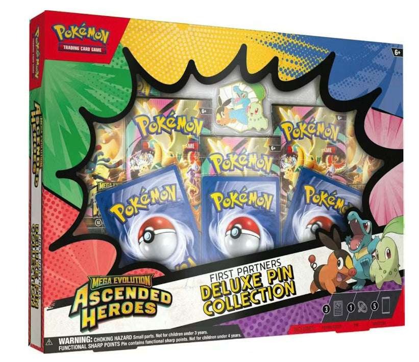 2026 Pokemon Mega Evolution Ascended Heroes Deluxe Pin Collection