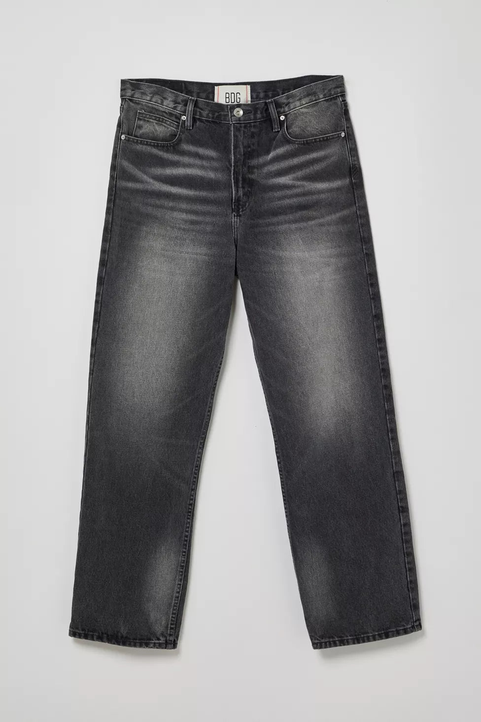 UO BDG Cropped Skate Fit Relaxed Jean Manson Wash Sz 31x32