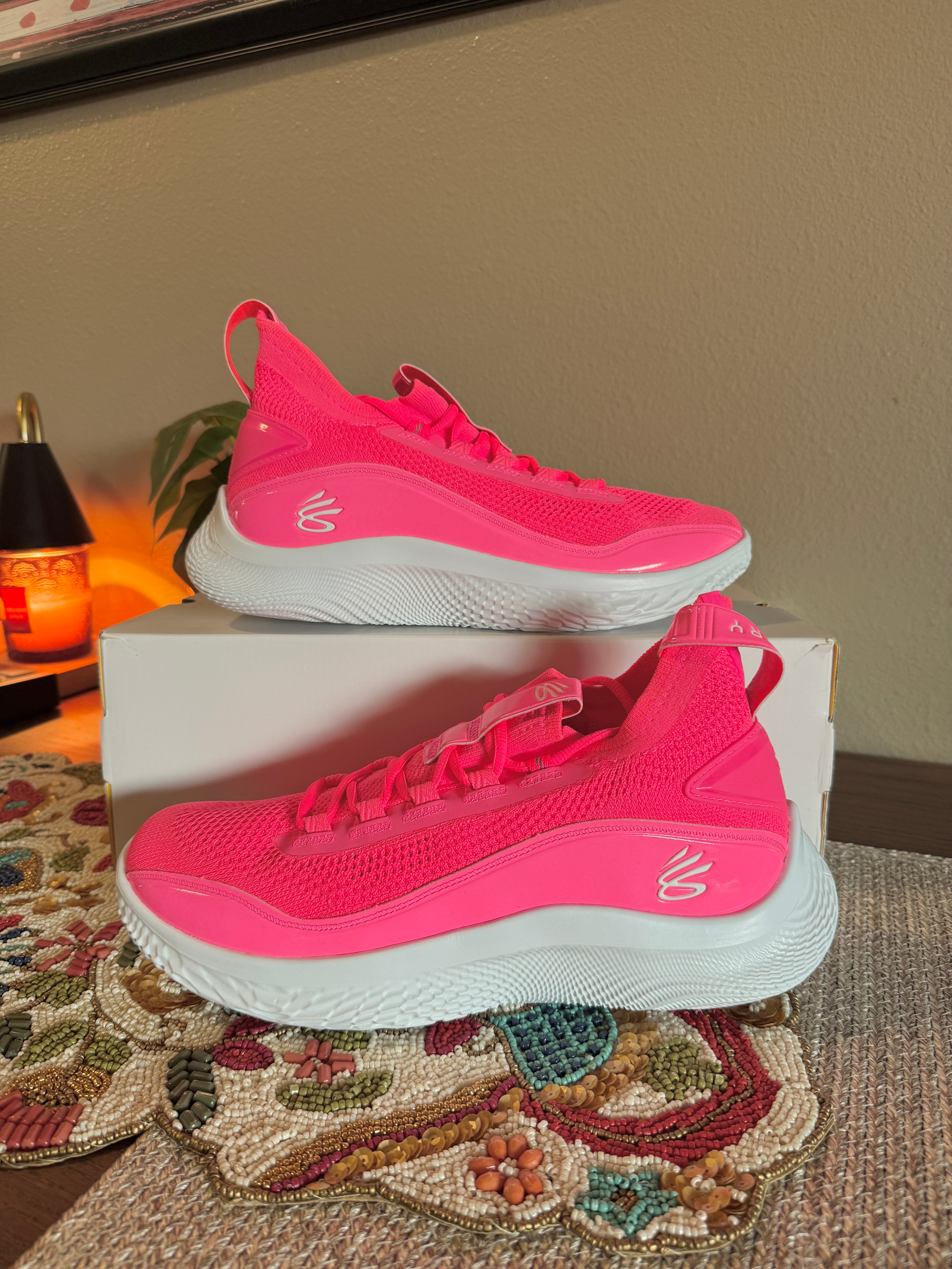 Curry Brand Curry 8 NM Pink Size 11.5