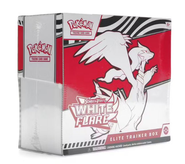 2025 Pokemon Scarlet & Violet White Flare Elite Trainer Box
