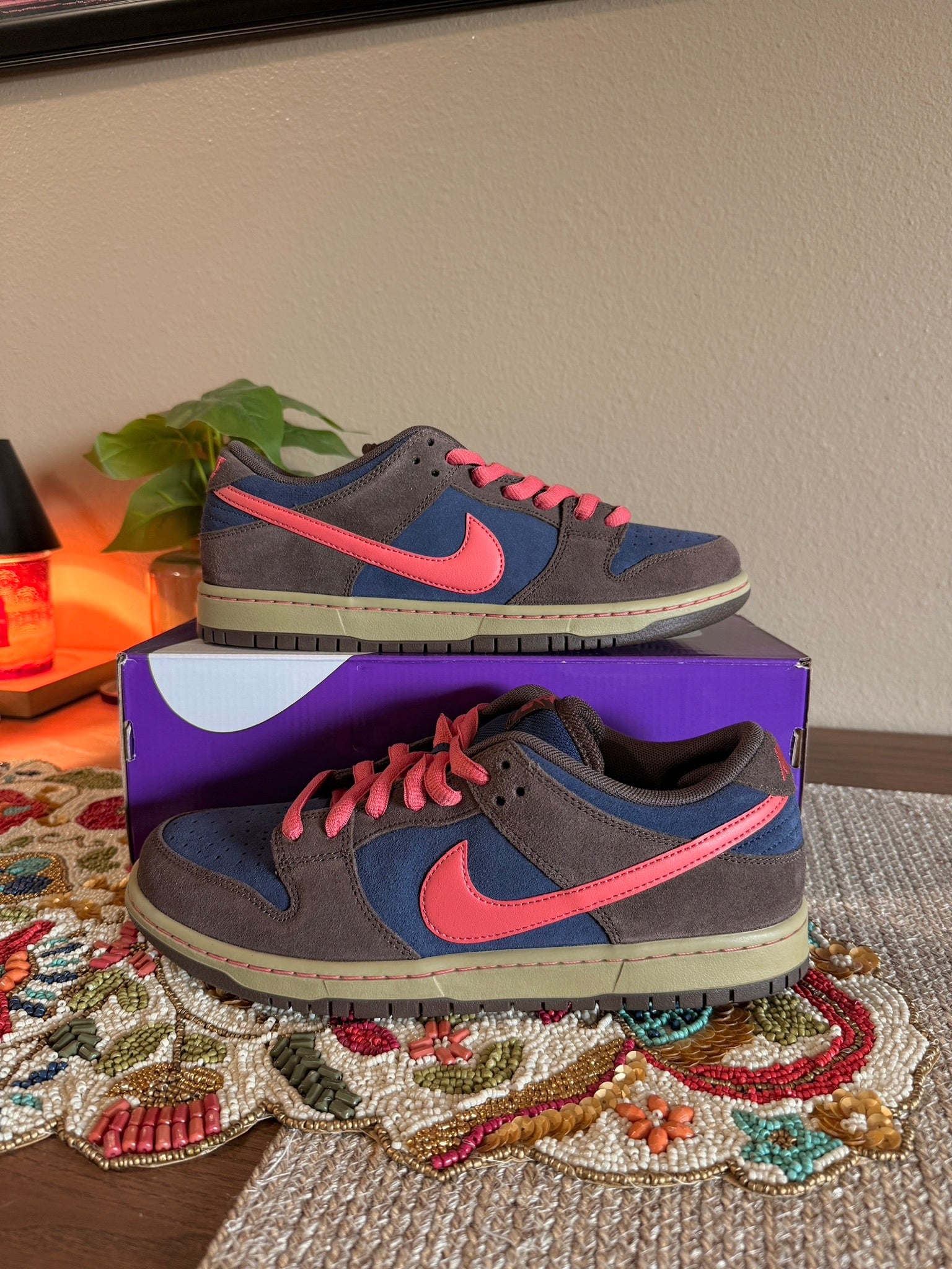 Nike SB Dunk Low Baroque Brown Adobe Size 10