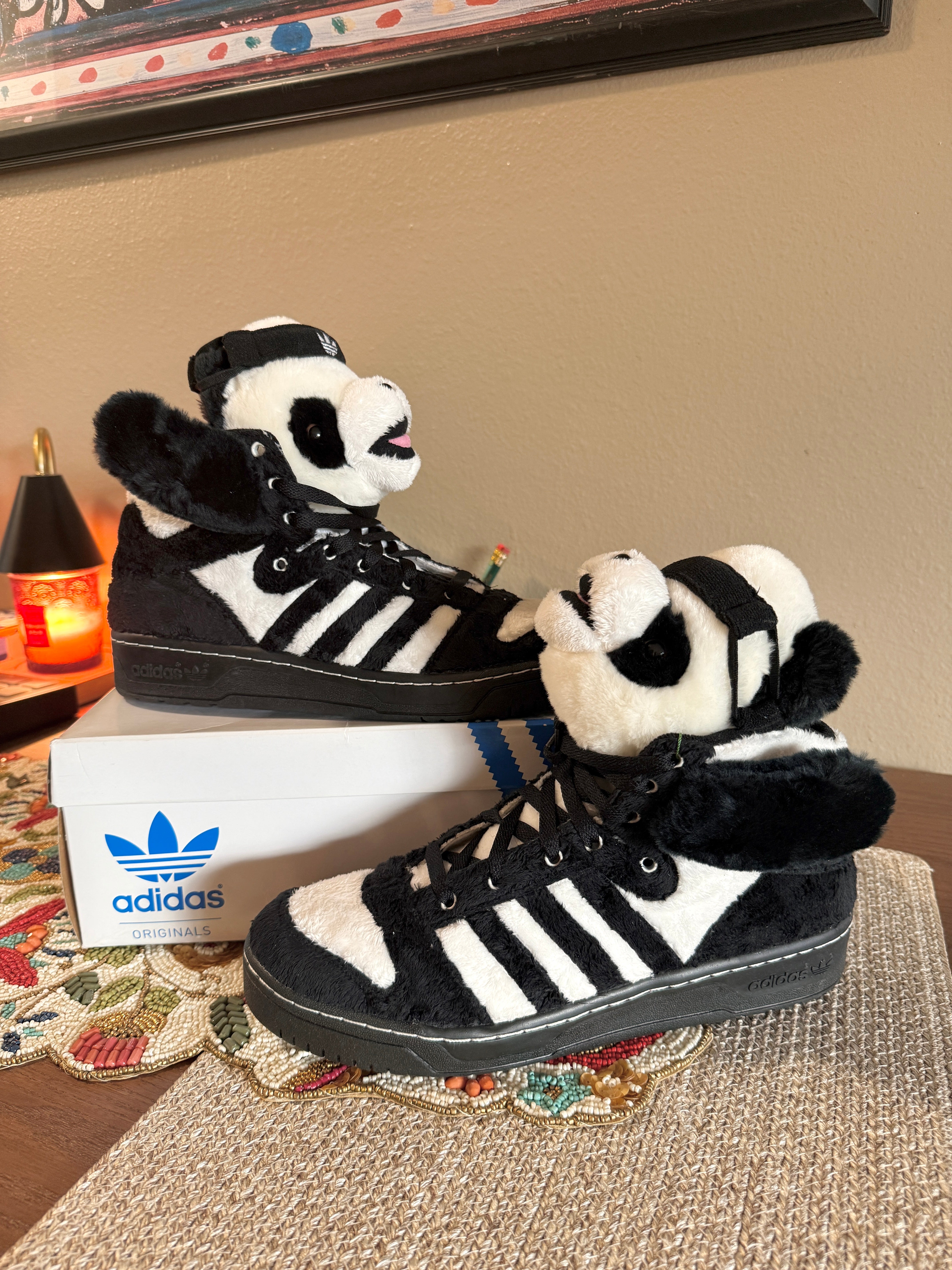 adidas JS Wings Panda Bear Size 11.5