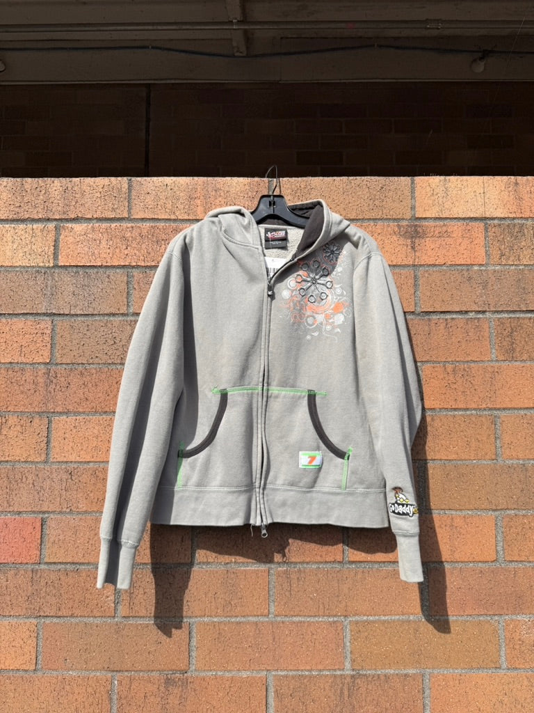 Women's Y2K Danica Patrick Zip Up Chase Hoodie Sz XL