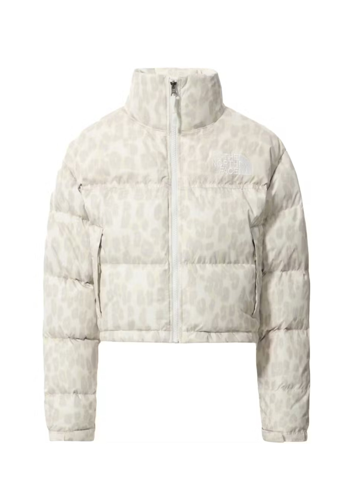 The North Face WMNS Short Nuptse Leopard Sz Small