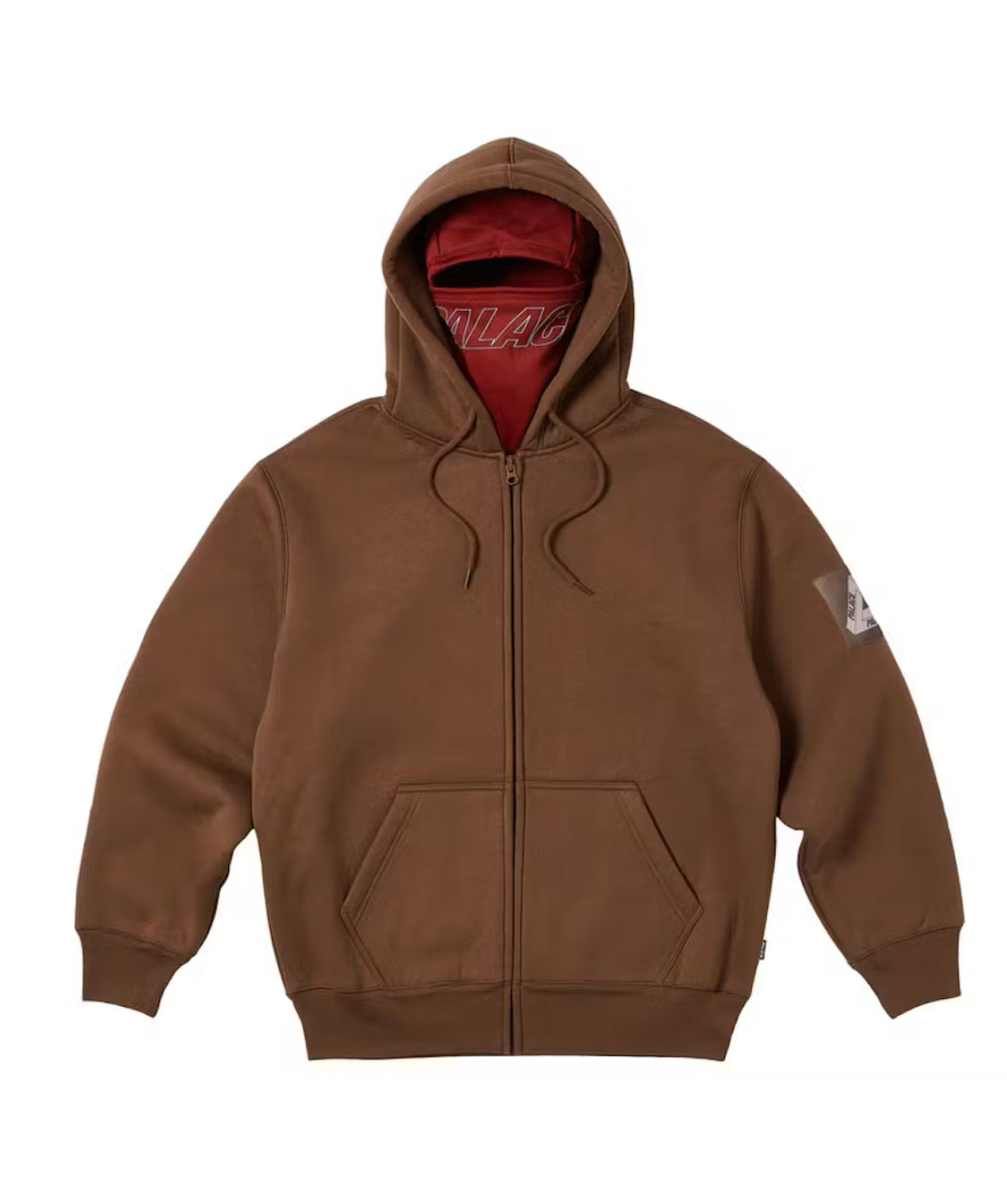 Palace Facemask Thermal shearling hoodie Sz Large