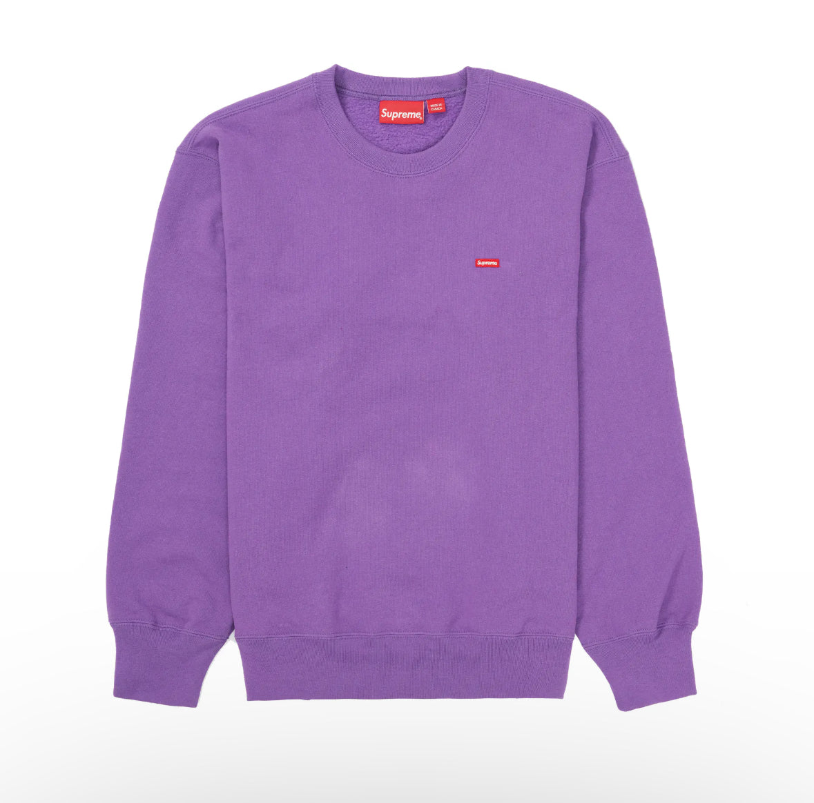 Supreme Small Box Violet Crewneck Sz XL