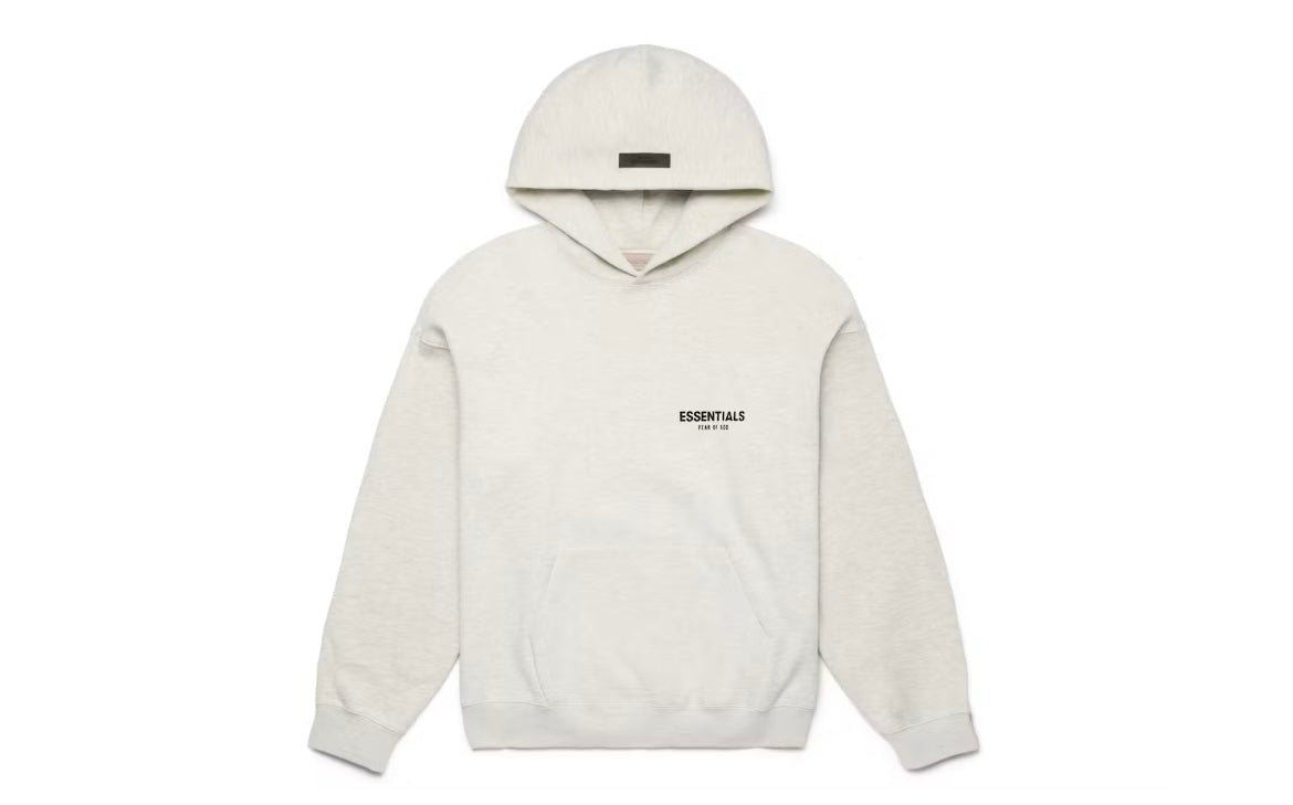 Fear of God Essentials Light Oatmeal Hoodie Sz Large