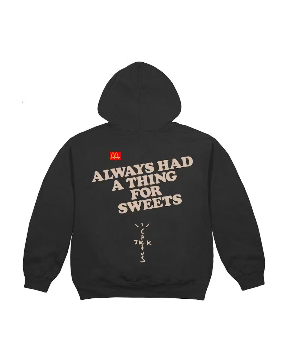 Travis Scott McDonalds Apple Pie Hoodie Sz Large