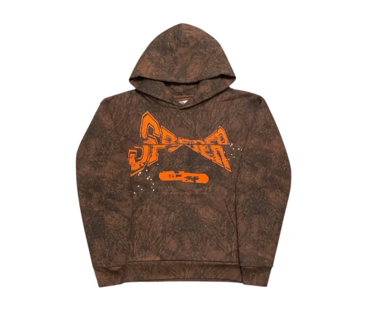 Sp5der T&F Camo Hoodie Sz Large