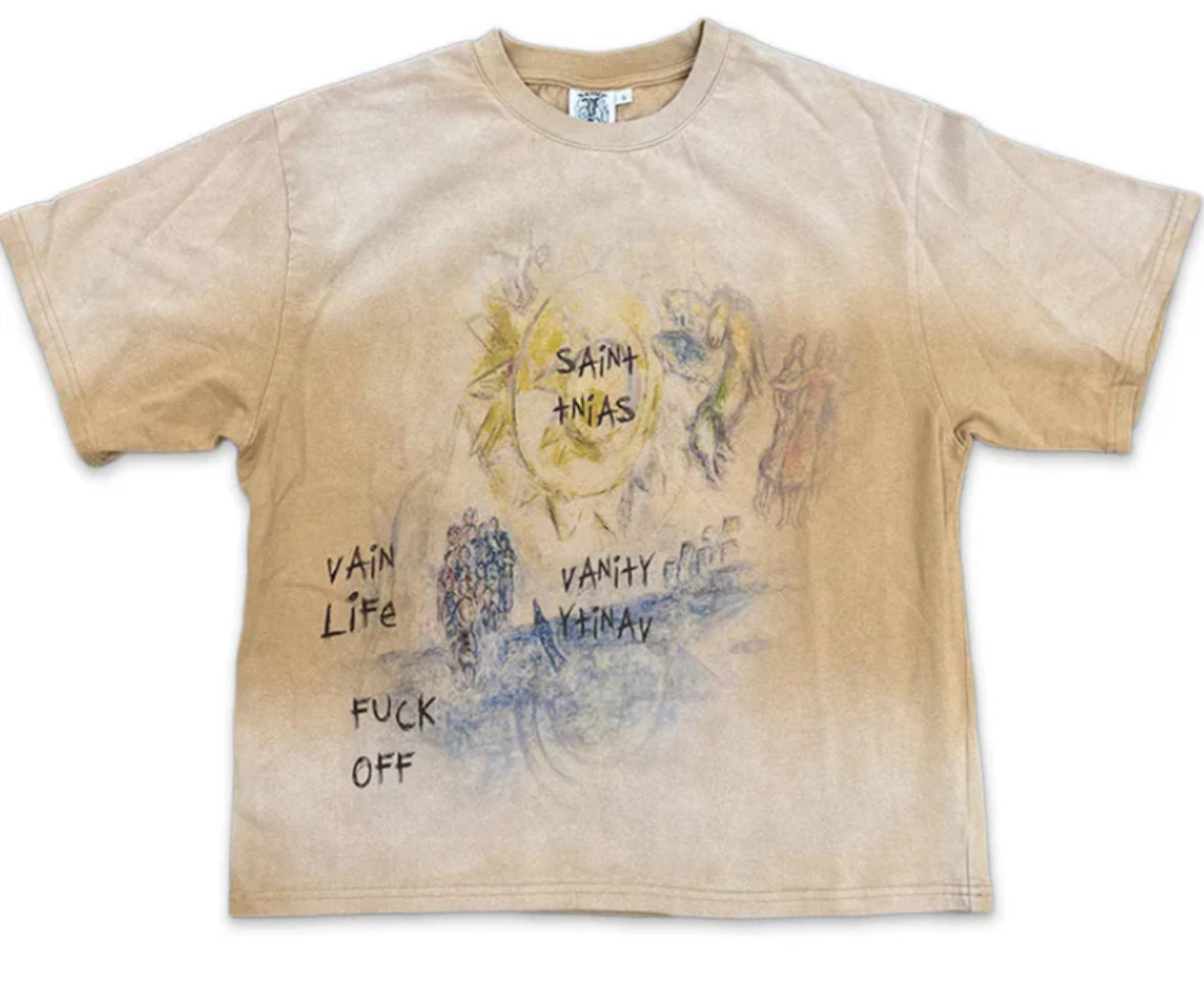 Saint Vanity Vain Life Tee Sz Small