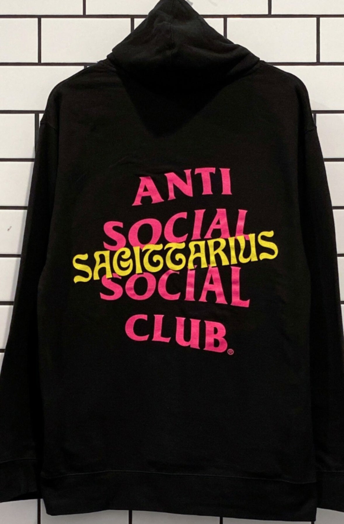 Anti Social Social Club Sag Hoodie Sz XL