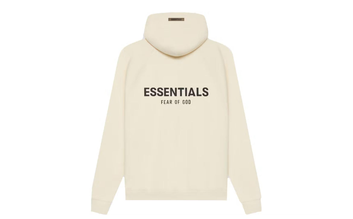 Fear of God Essentials Hoodie Buttercream Sz Large