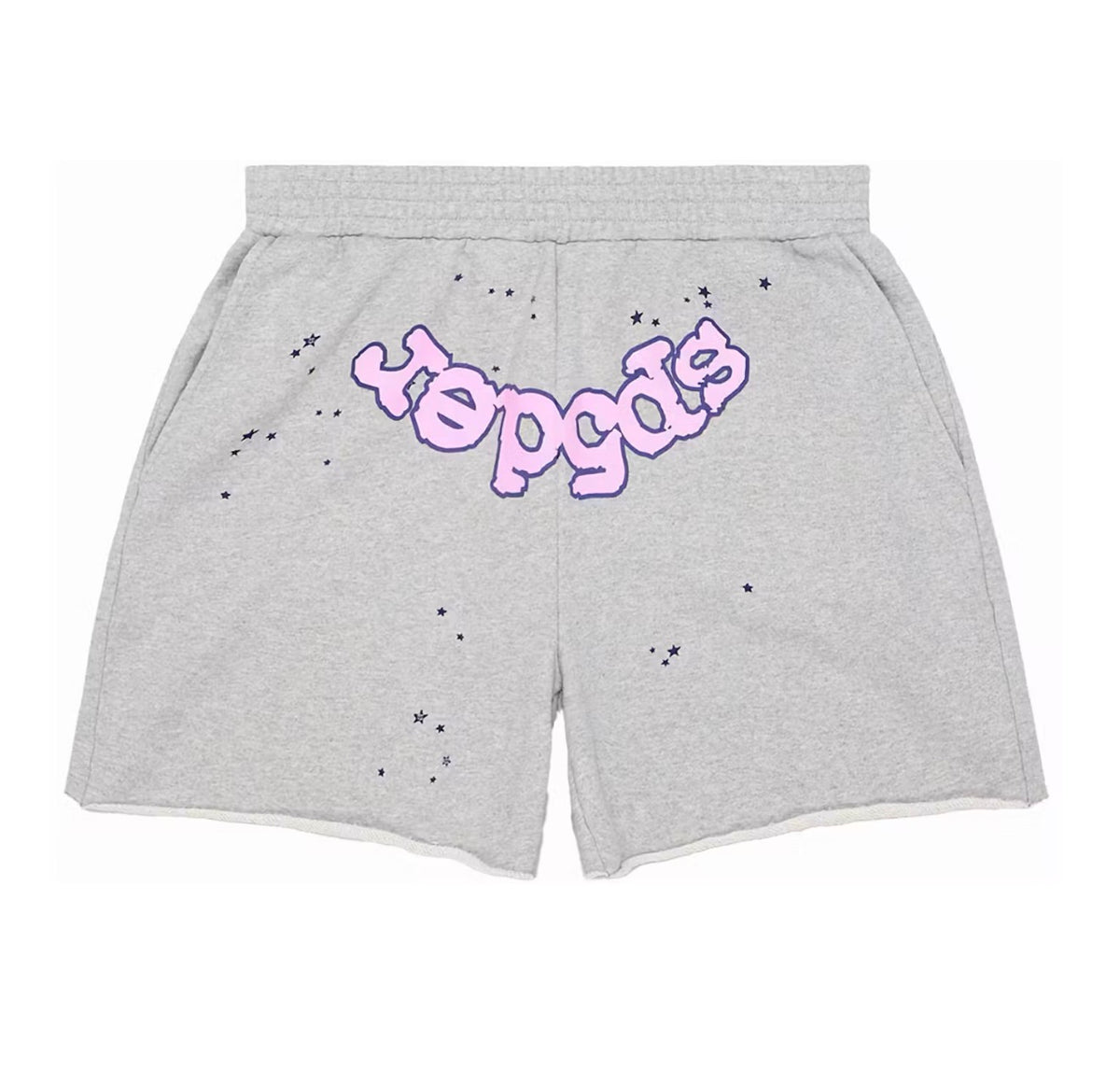 Sp5der OG Web Logo Sweat Short Sz XL (worn)