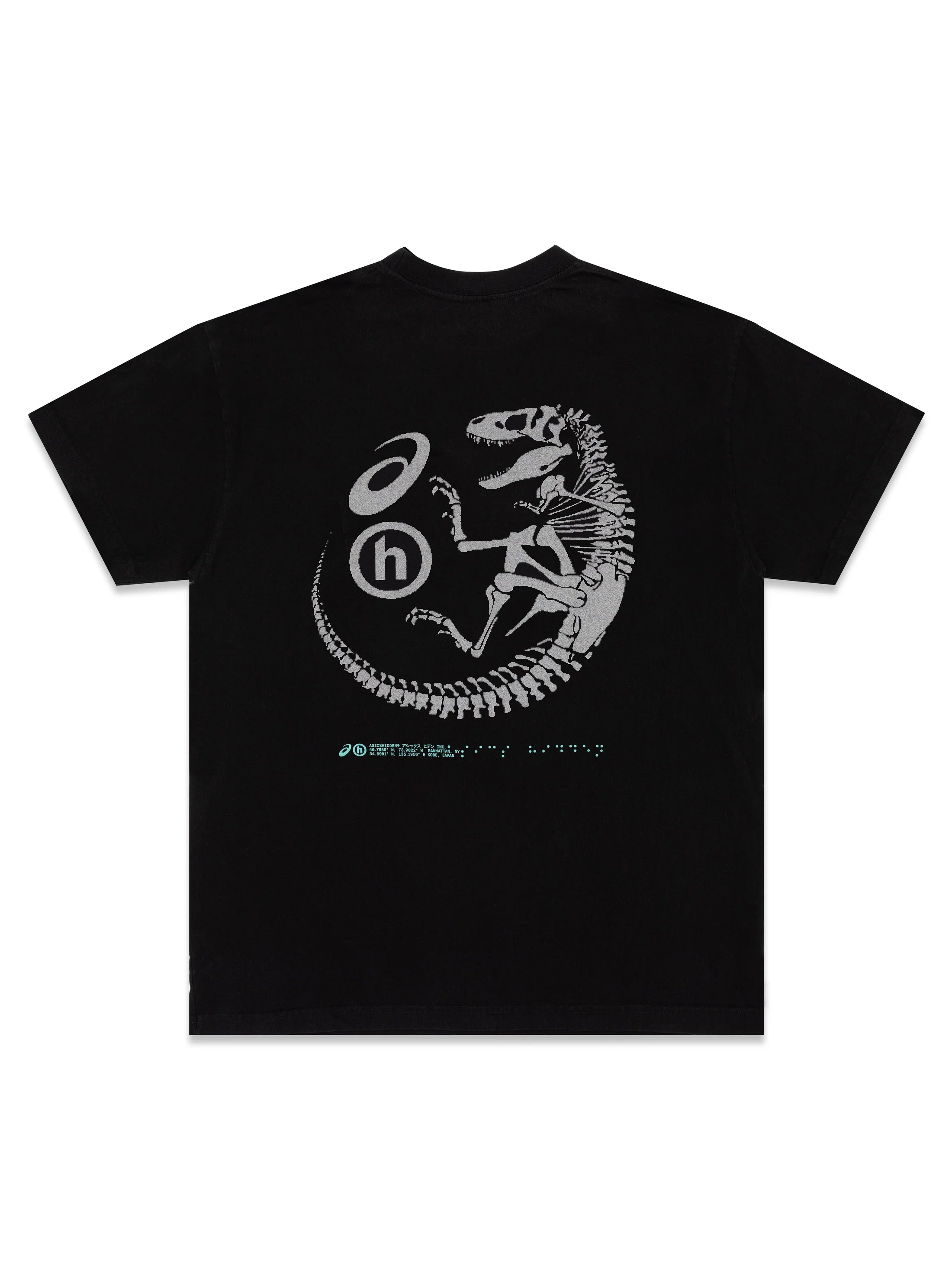 Hidden NY x Asics Fossilized 3M Tee Black Sz M