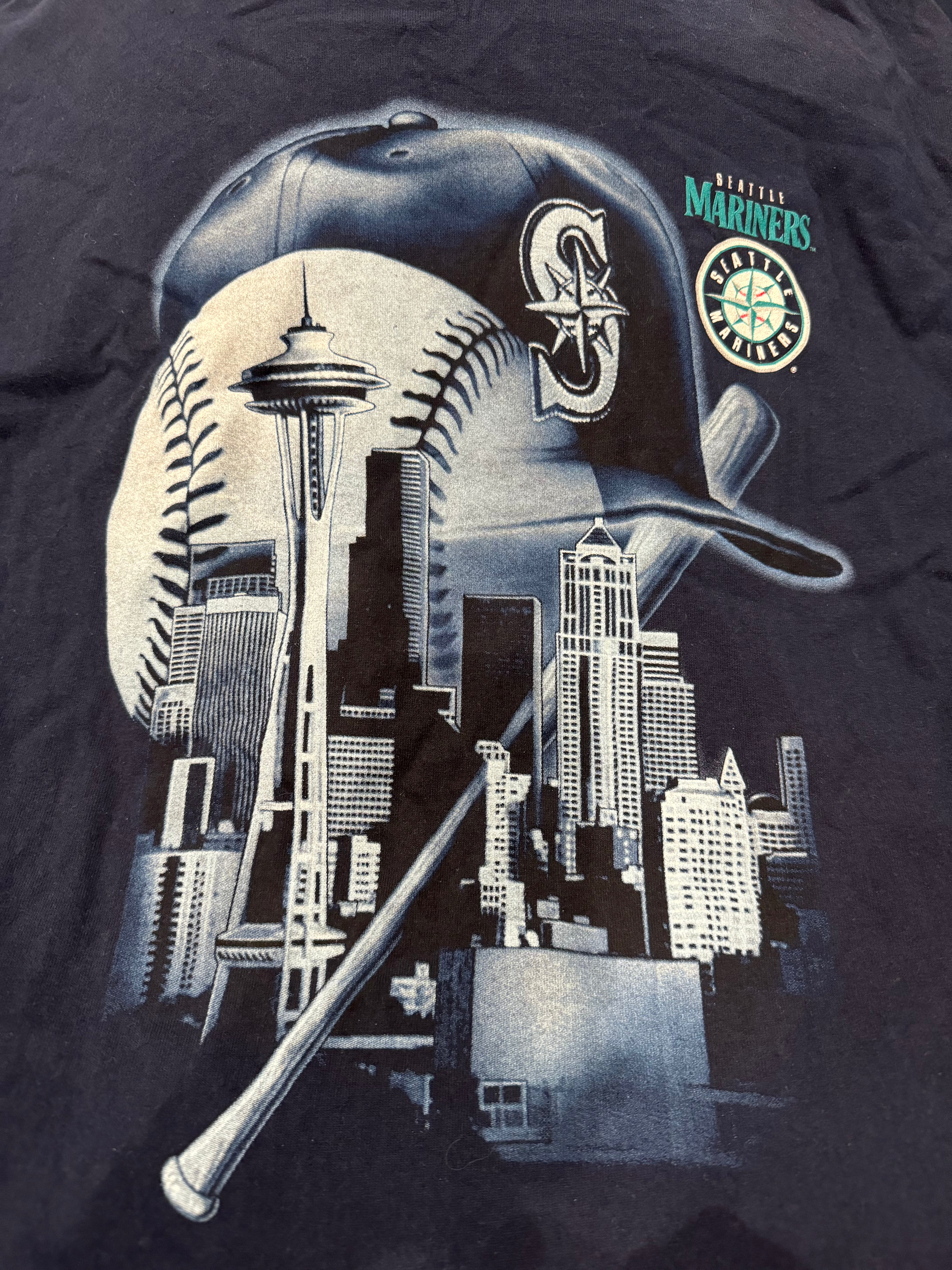 Vintage Mariners Space Needle Shirt Sz XL