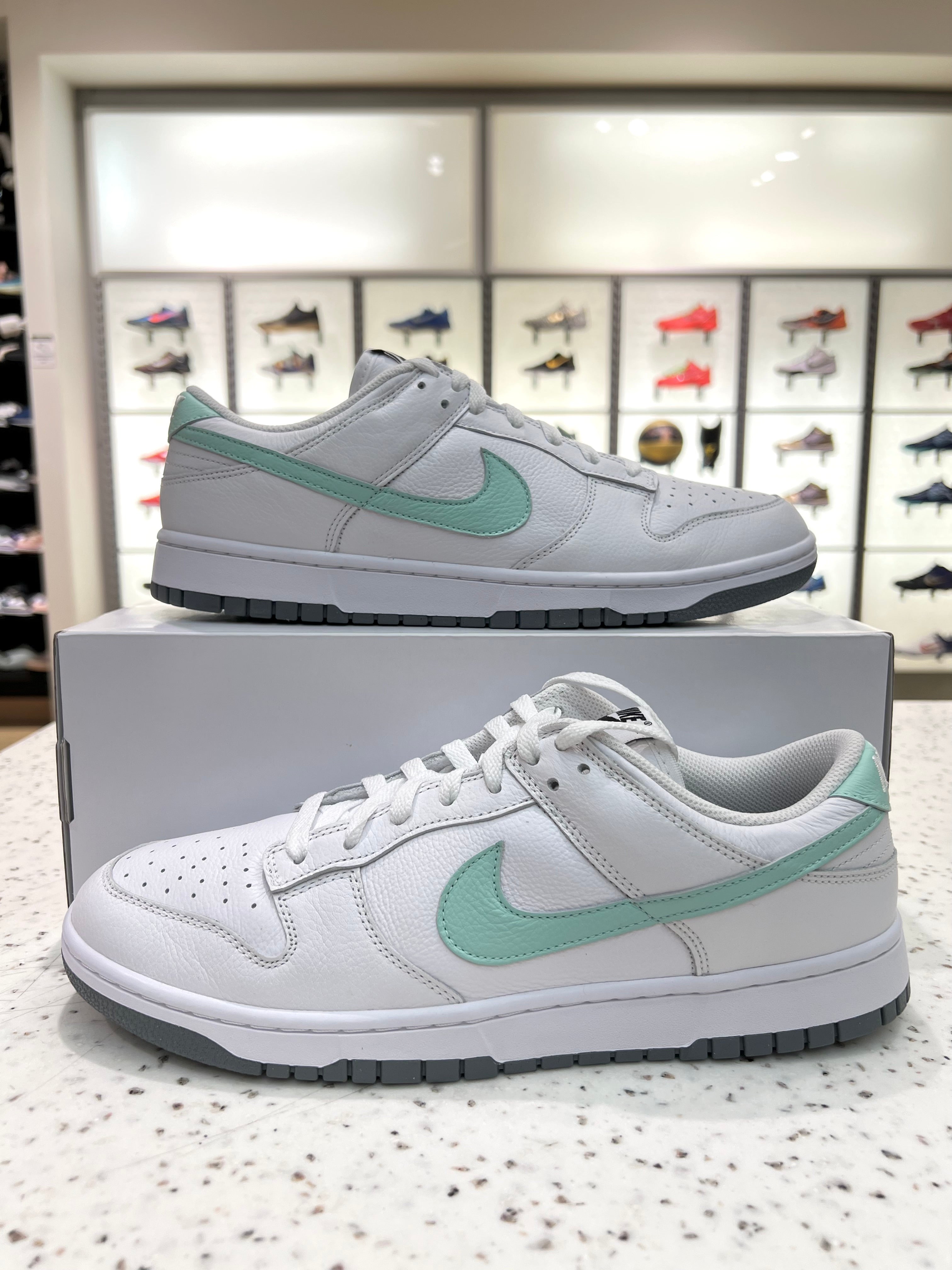 Nike Dunk Low By You White / Diamond Size 12 (NO BOX LID)