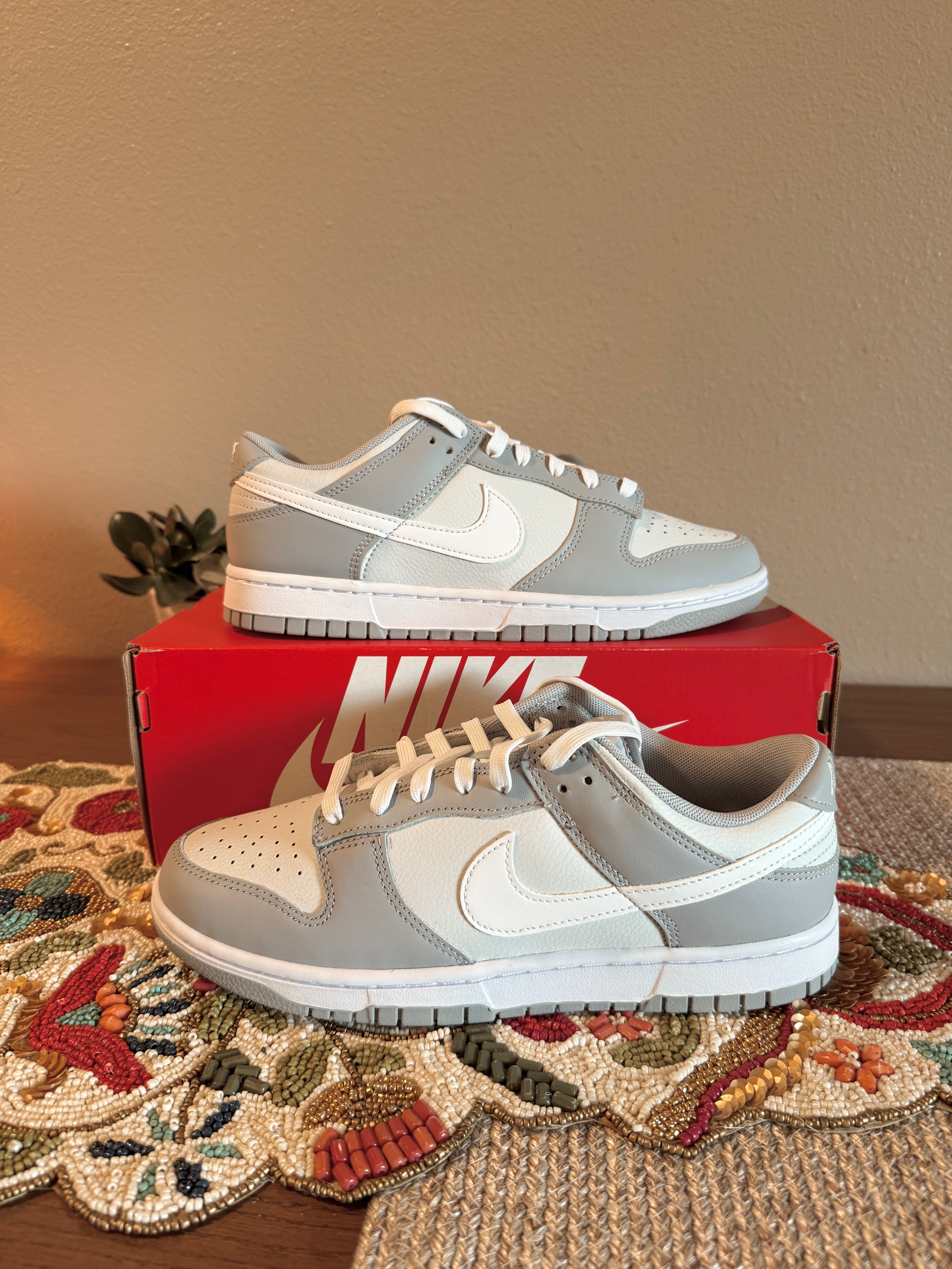 Nike Dunk Low Two Tone Grey Size 8.5