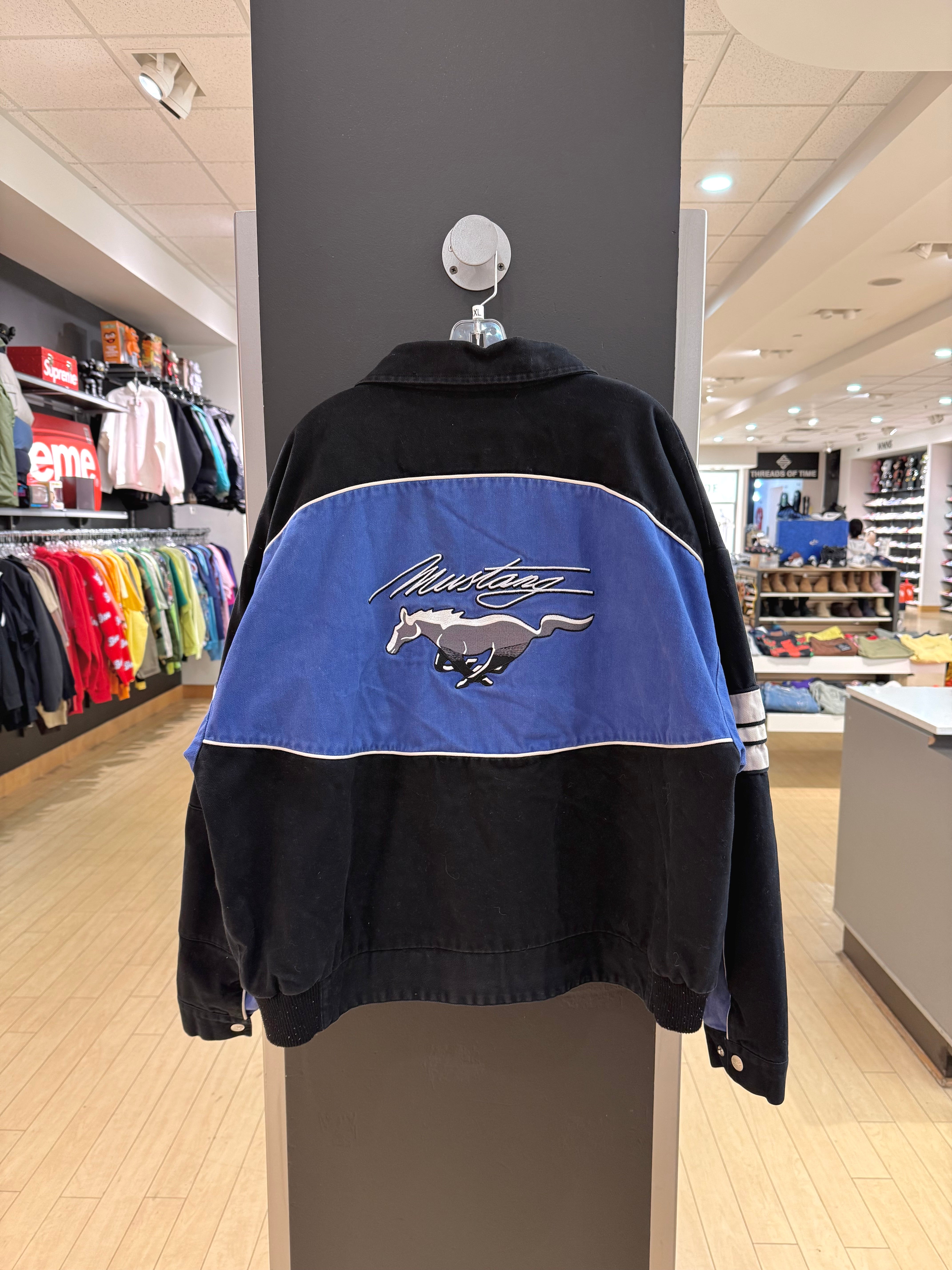 Y2K Ford Mustang Racing Champions Jacket Sz XXL