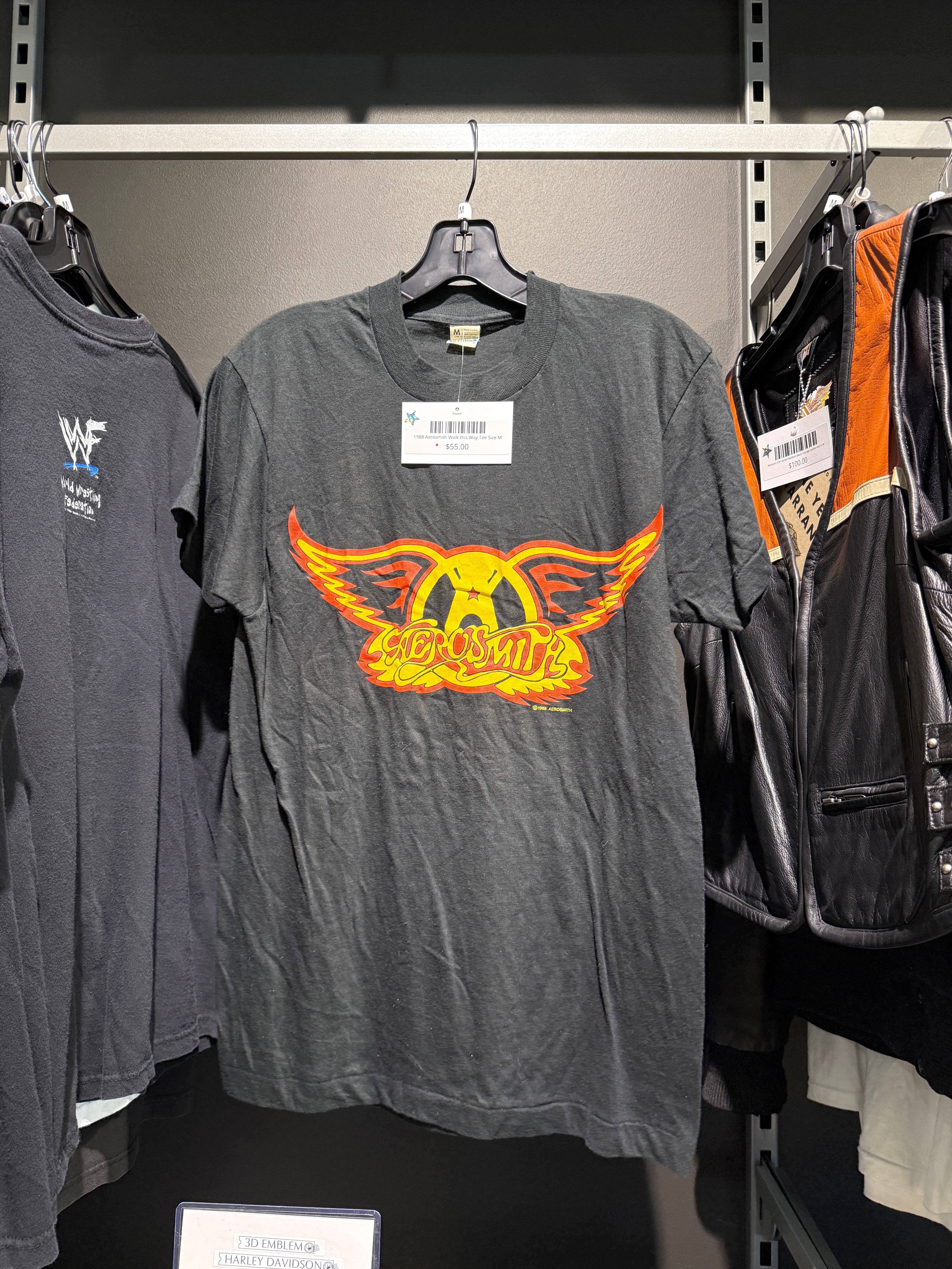 1988 Aerosmith Walk this Way Tee Size M