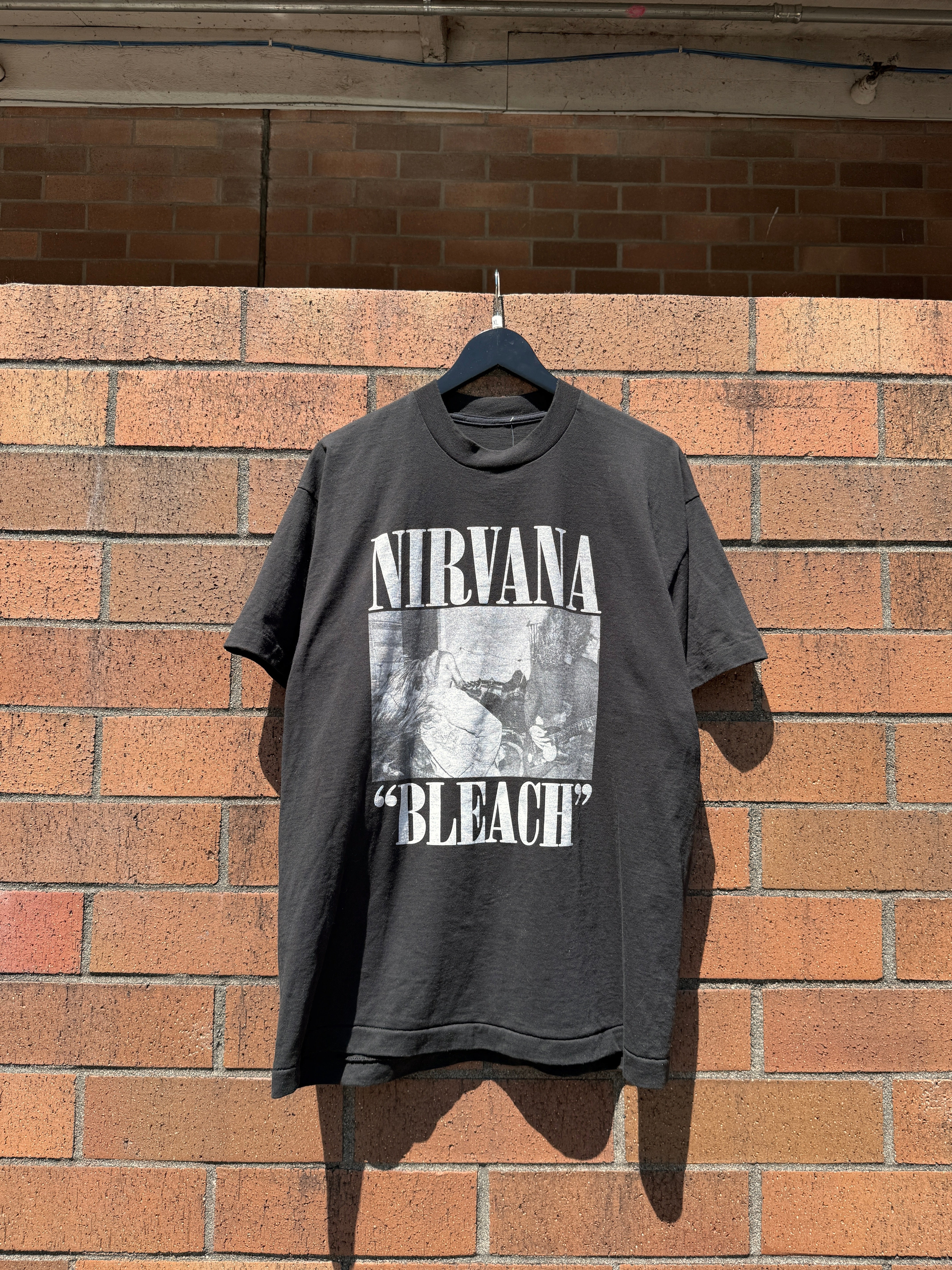 90s Nirvana Bleach Sub Pop Records Tee Size XL