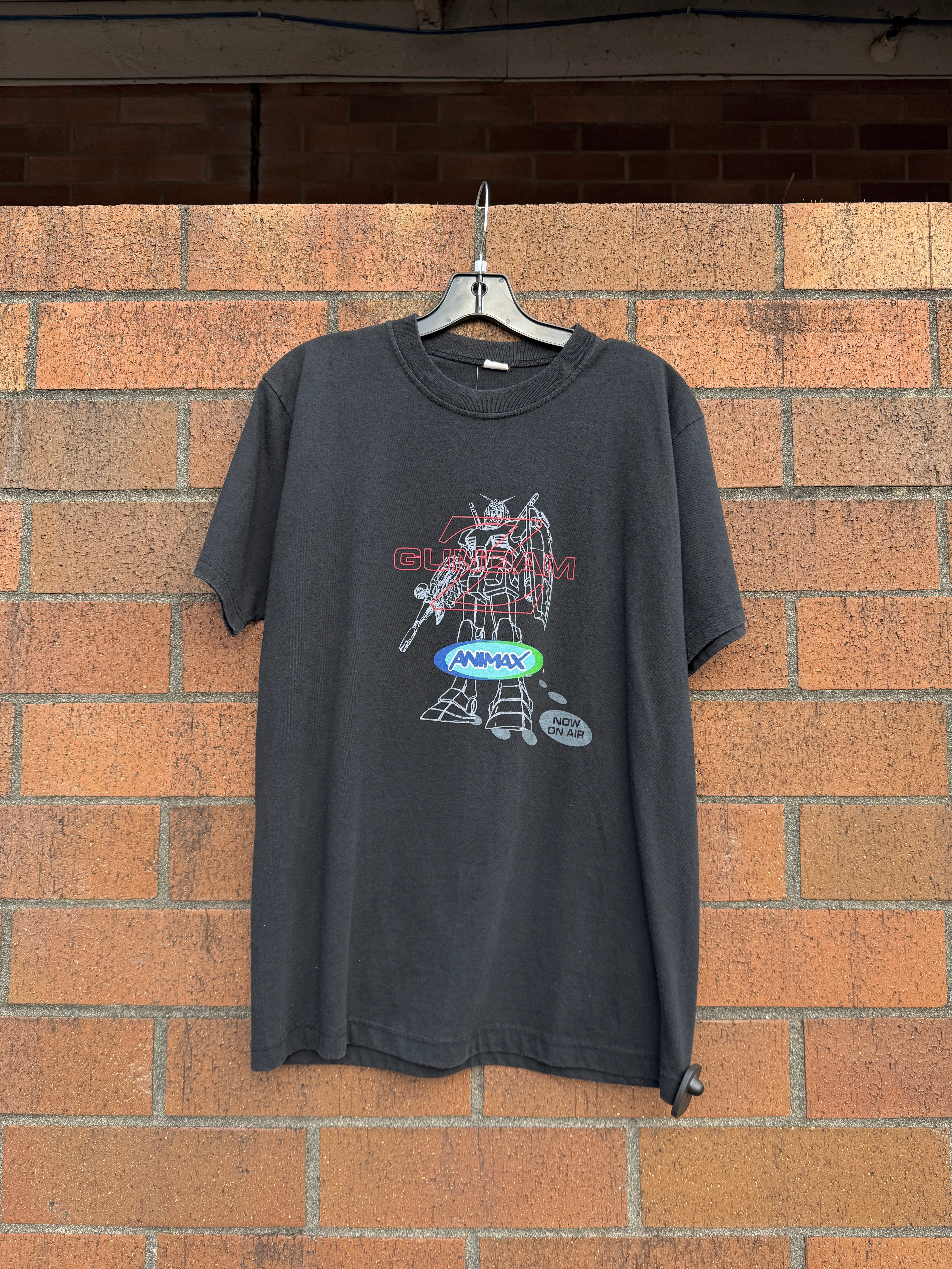 Y2K Animax Mobile Suit Zeta Gundam Tee Sz L