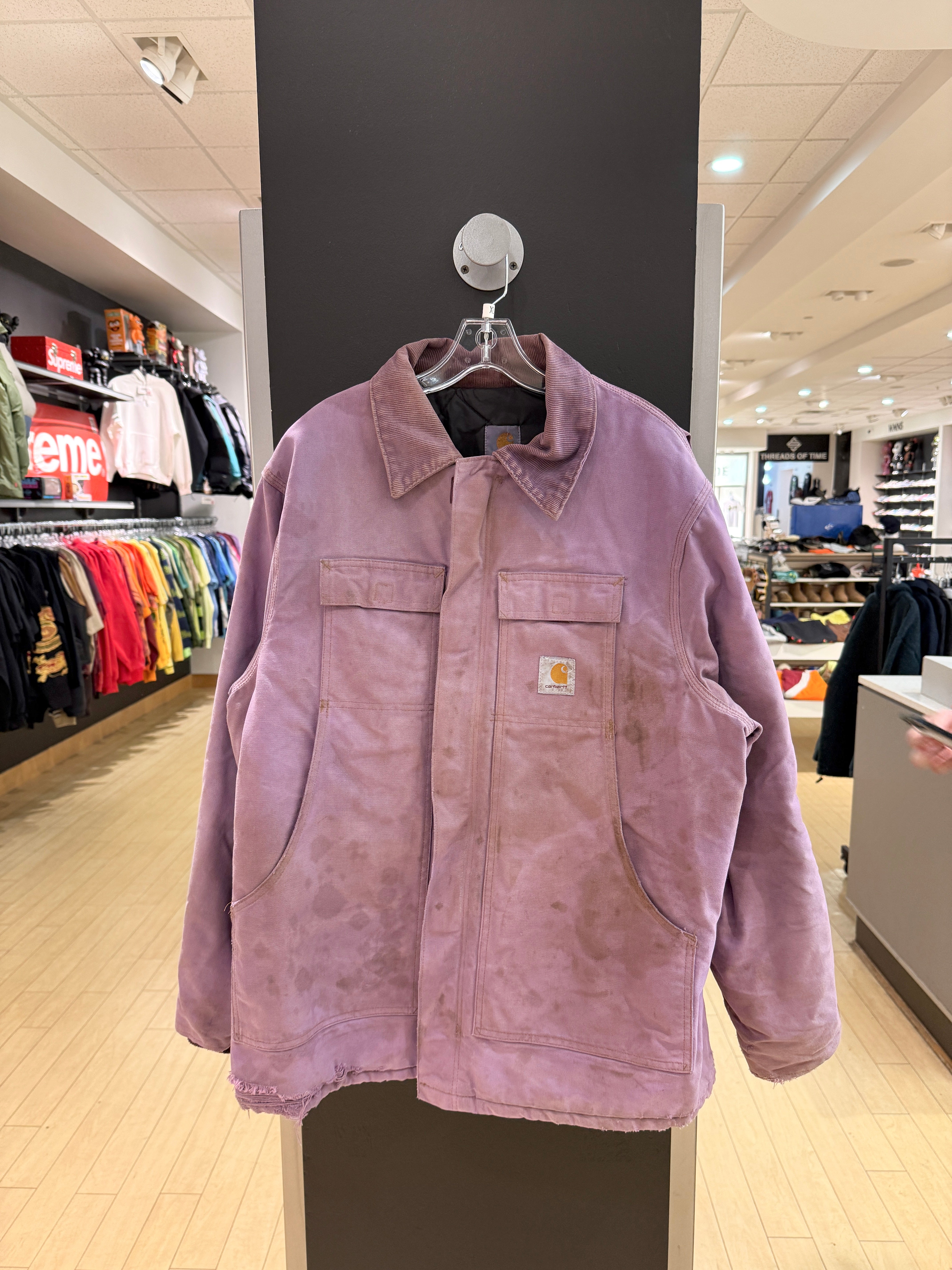 Women's Y2K Carhartt Arctic Jacket Plum Sz XL