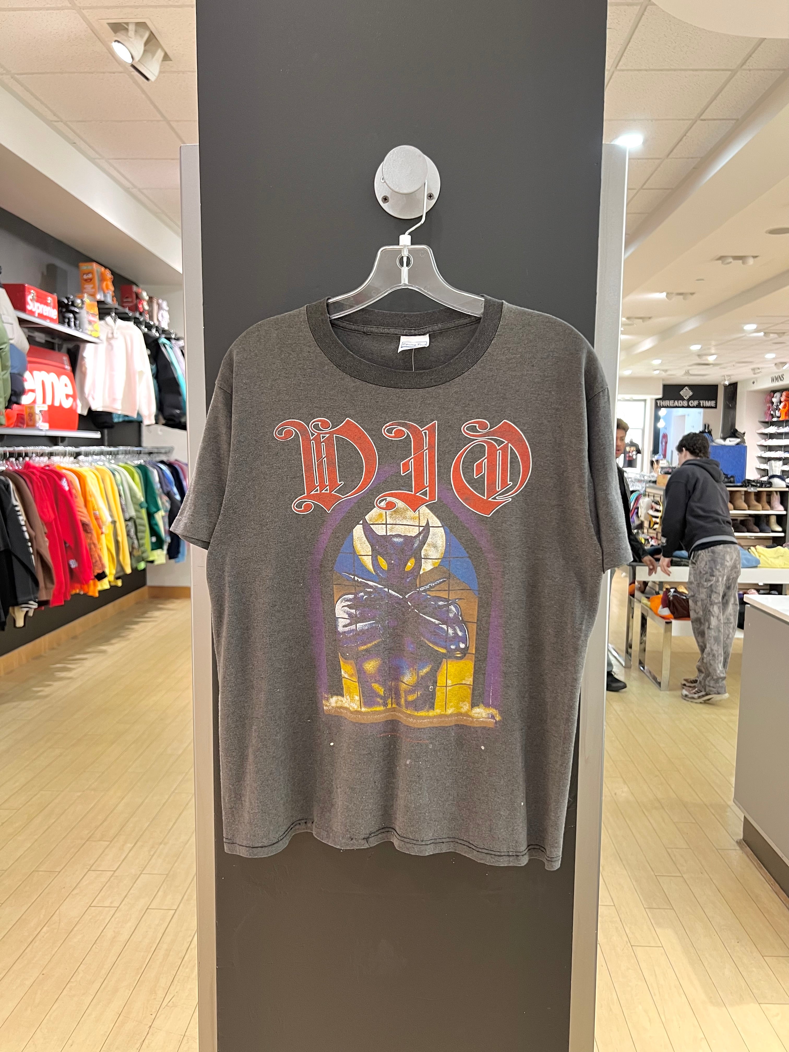 1987 Dio America Tour Tee Sz L