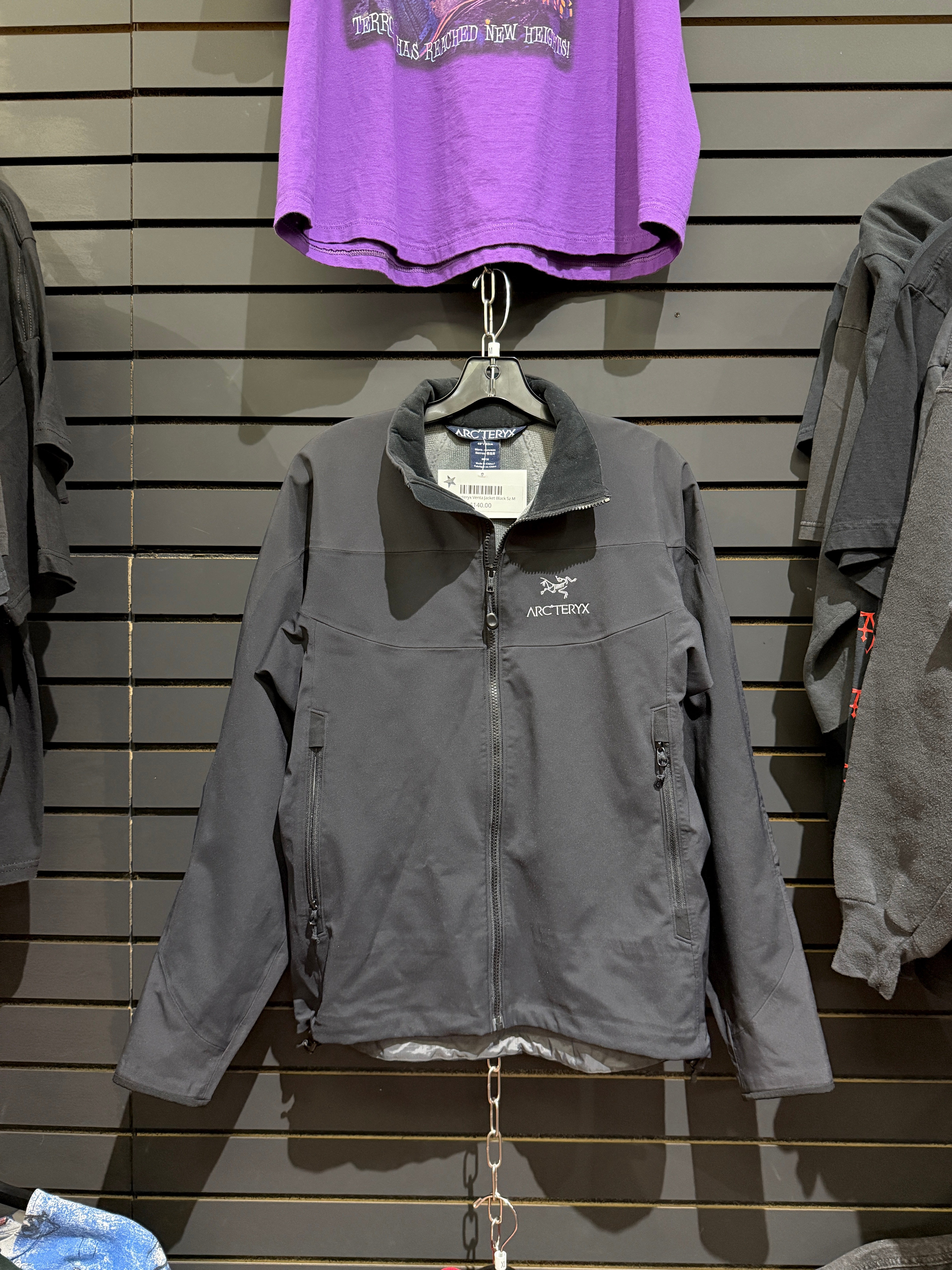 2014 Arcteryx Venta Jacket Black Sz M