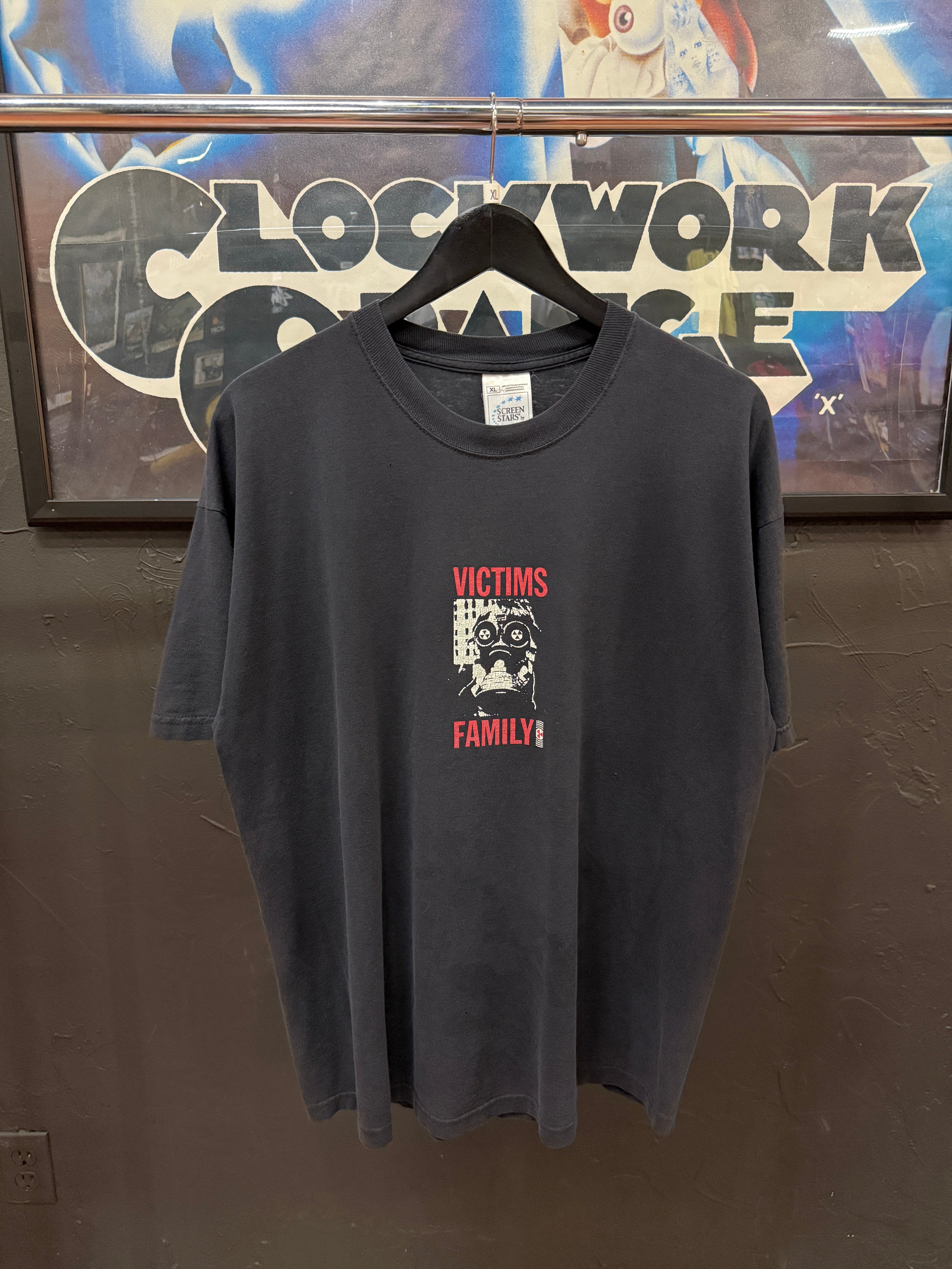 90s Victims Family Punk Band Tee Sz XL