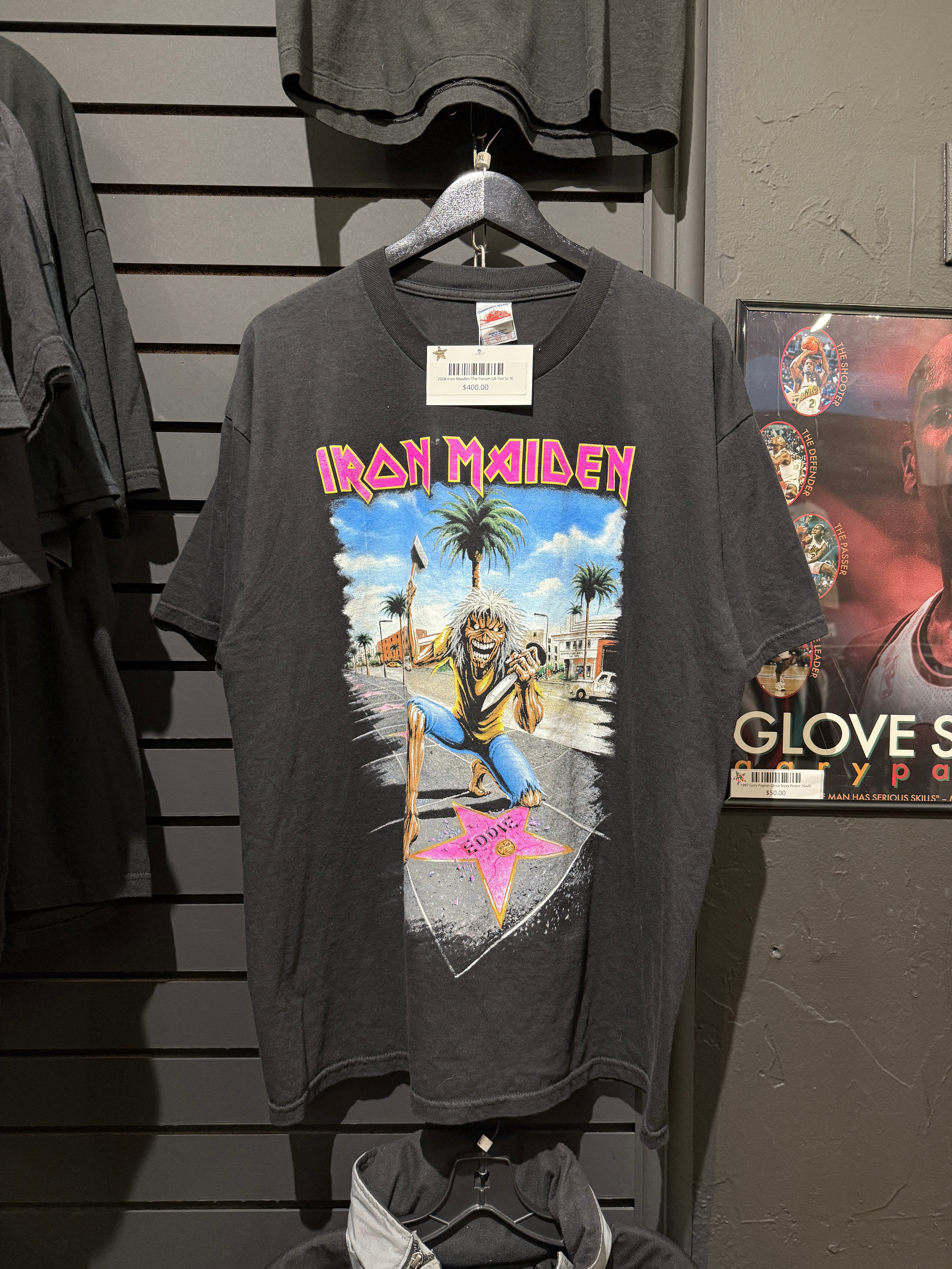 2008 Iron Maiden The Forum LA Tee Sz XL