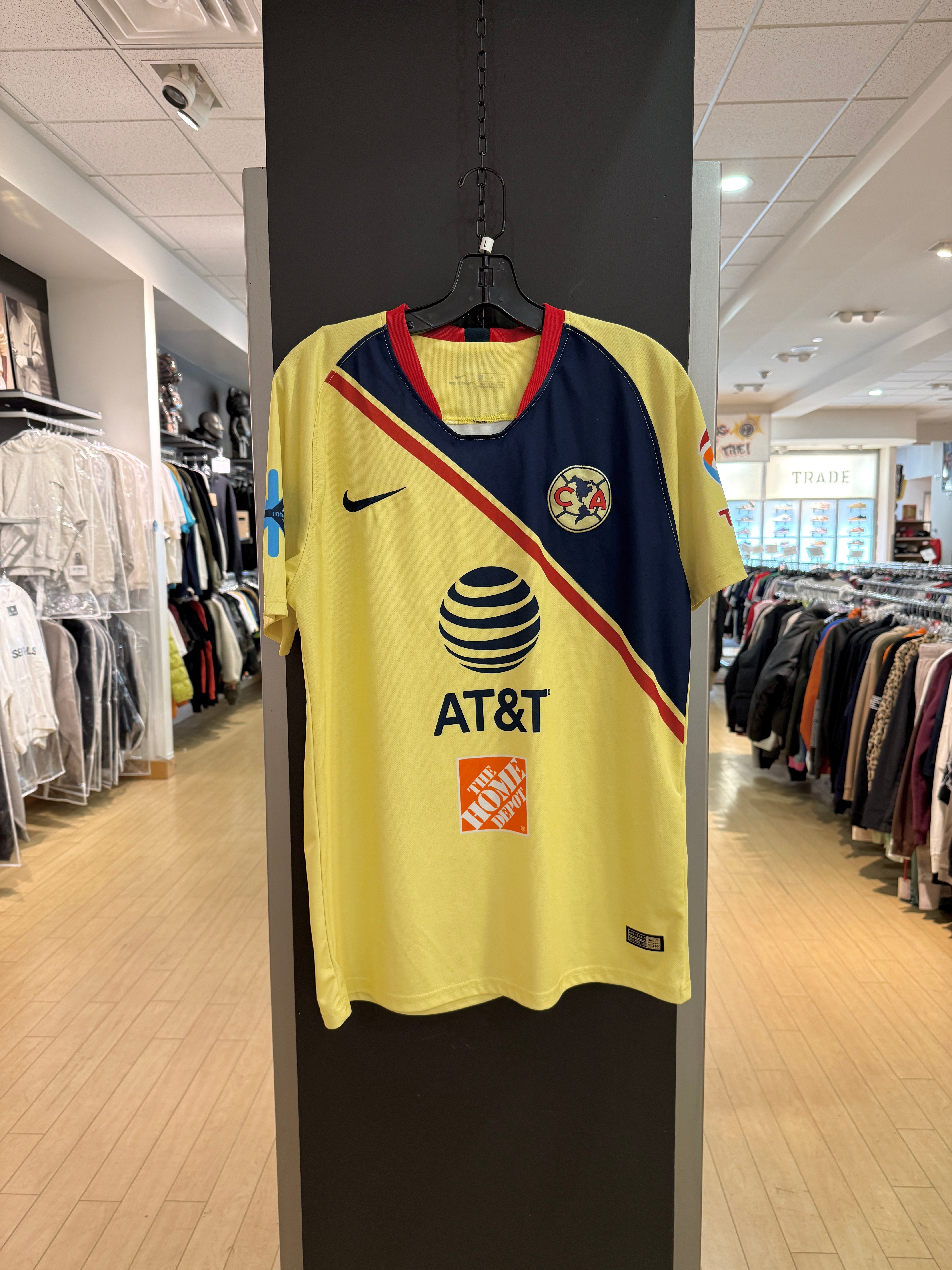 2018/19 Nike Club America Home Soccer Jersey Bootleg Size L