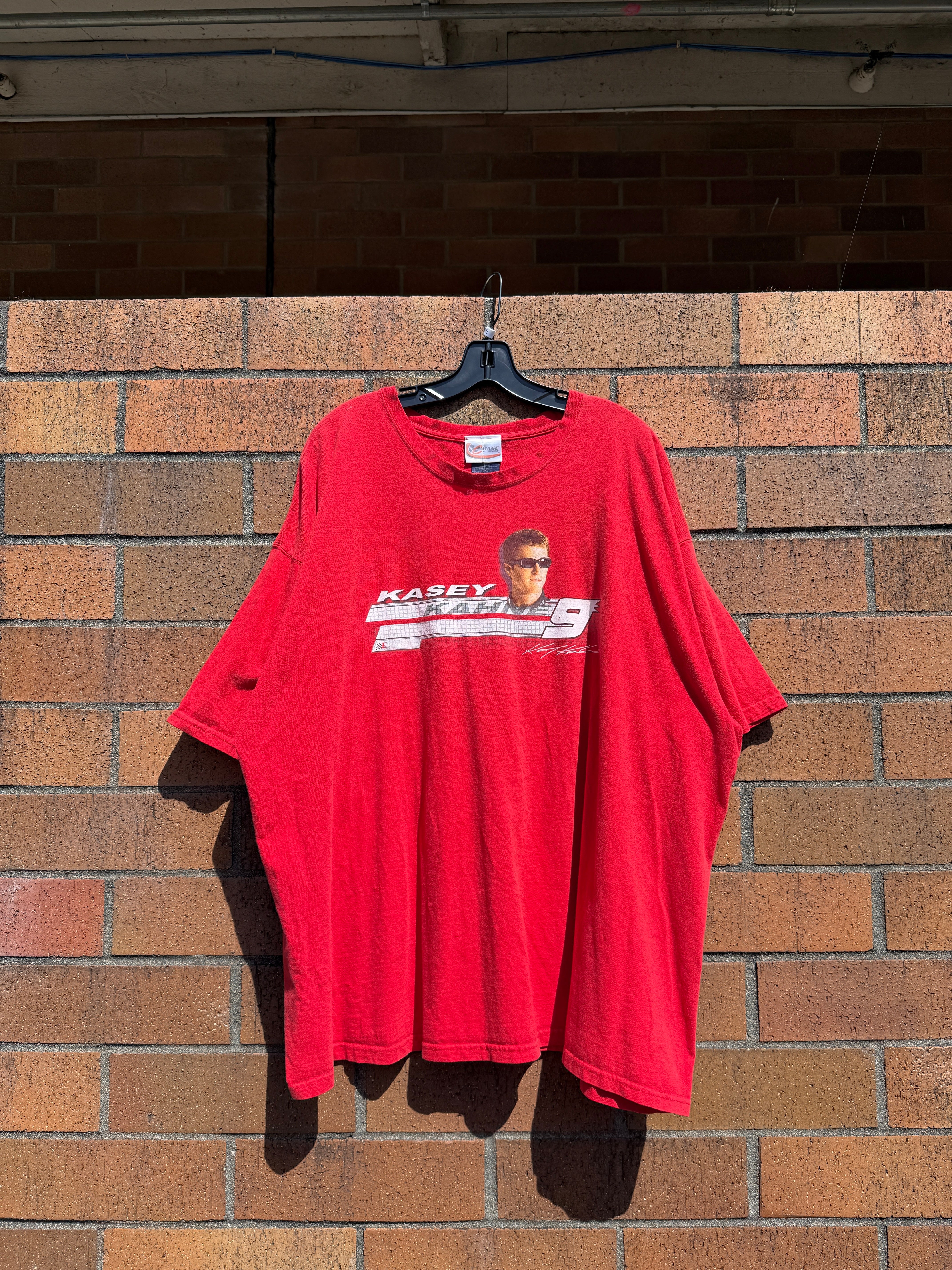Y2K Kasey Kahne Red Chase Authentics Tee Size 3XL