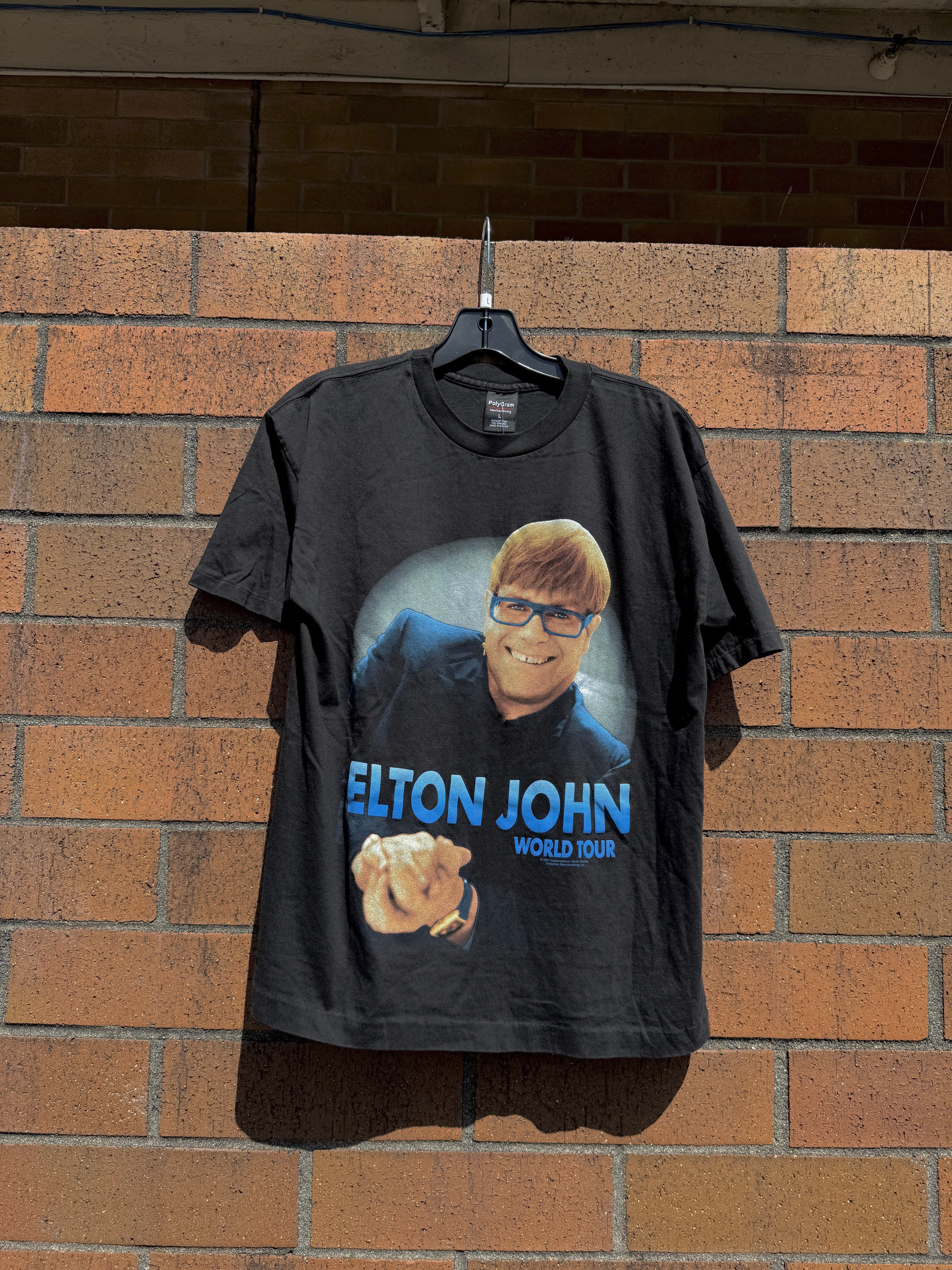 1997 Elton John World Tour Tee Size L