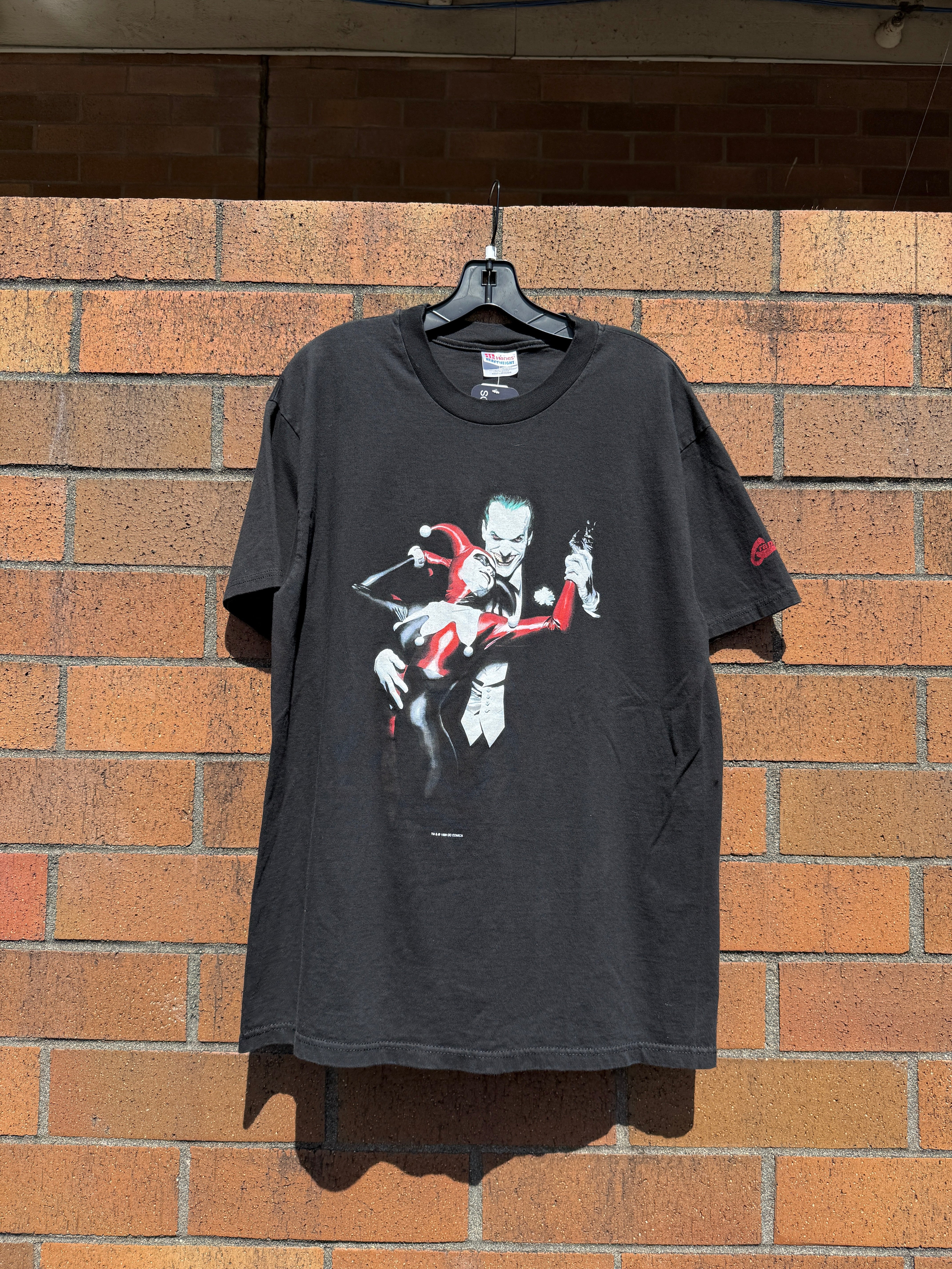 1999 Joker & Harley Quinn DC Comics Tee Size L