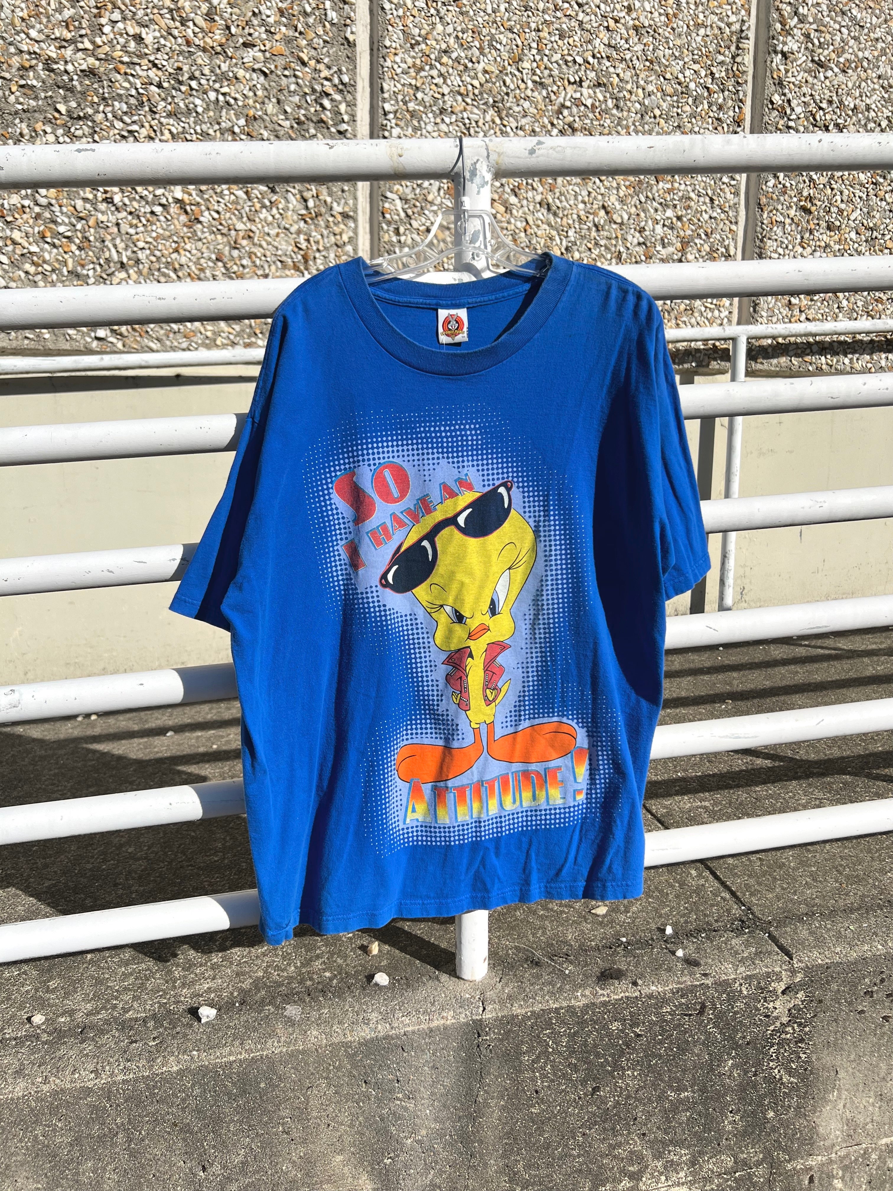 1997 Tweety Bird Attitude Tee XL