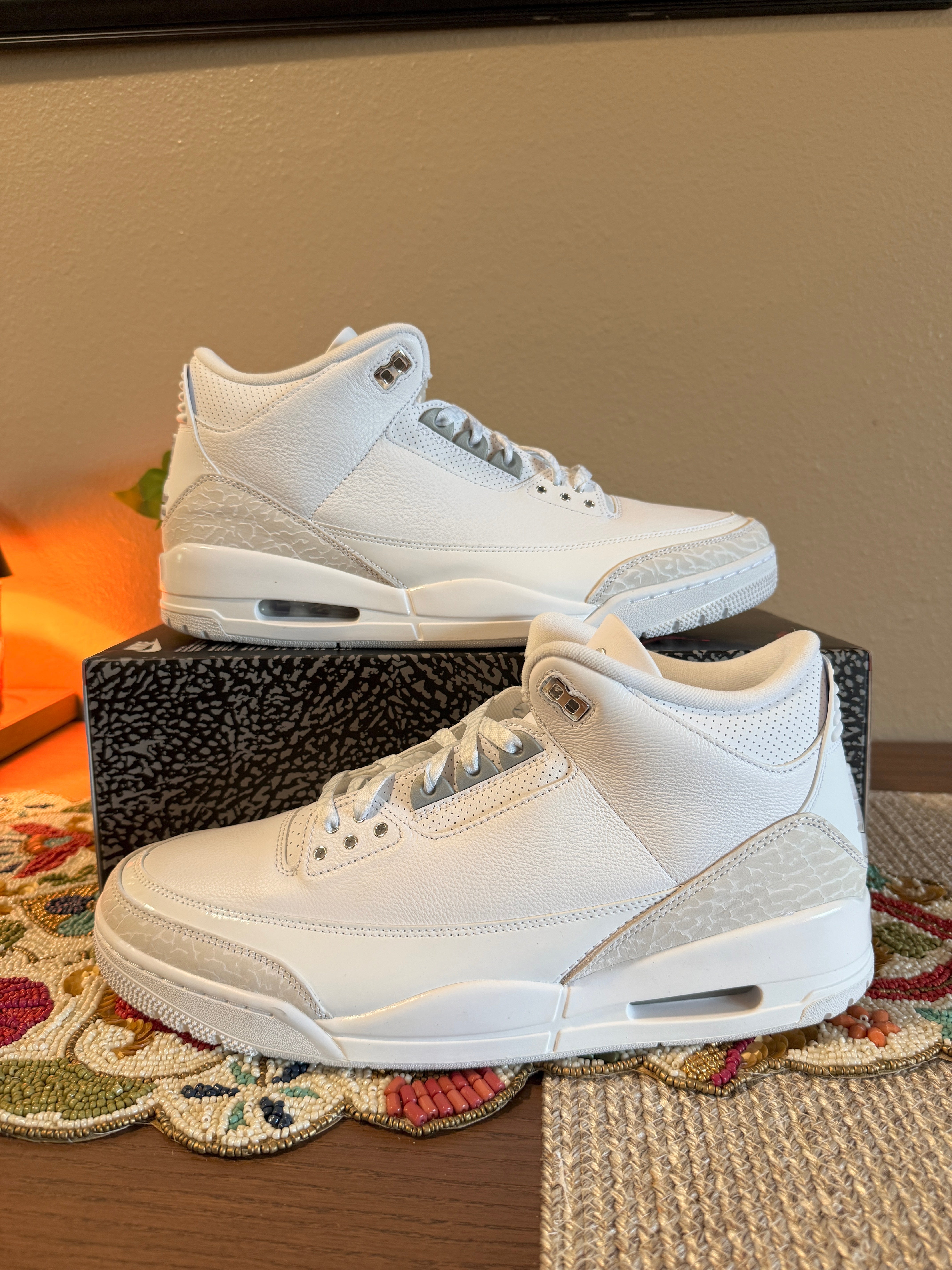 Jordan 3 Retro Pure Money (2025) Size 13 MISSING LID