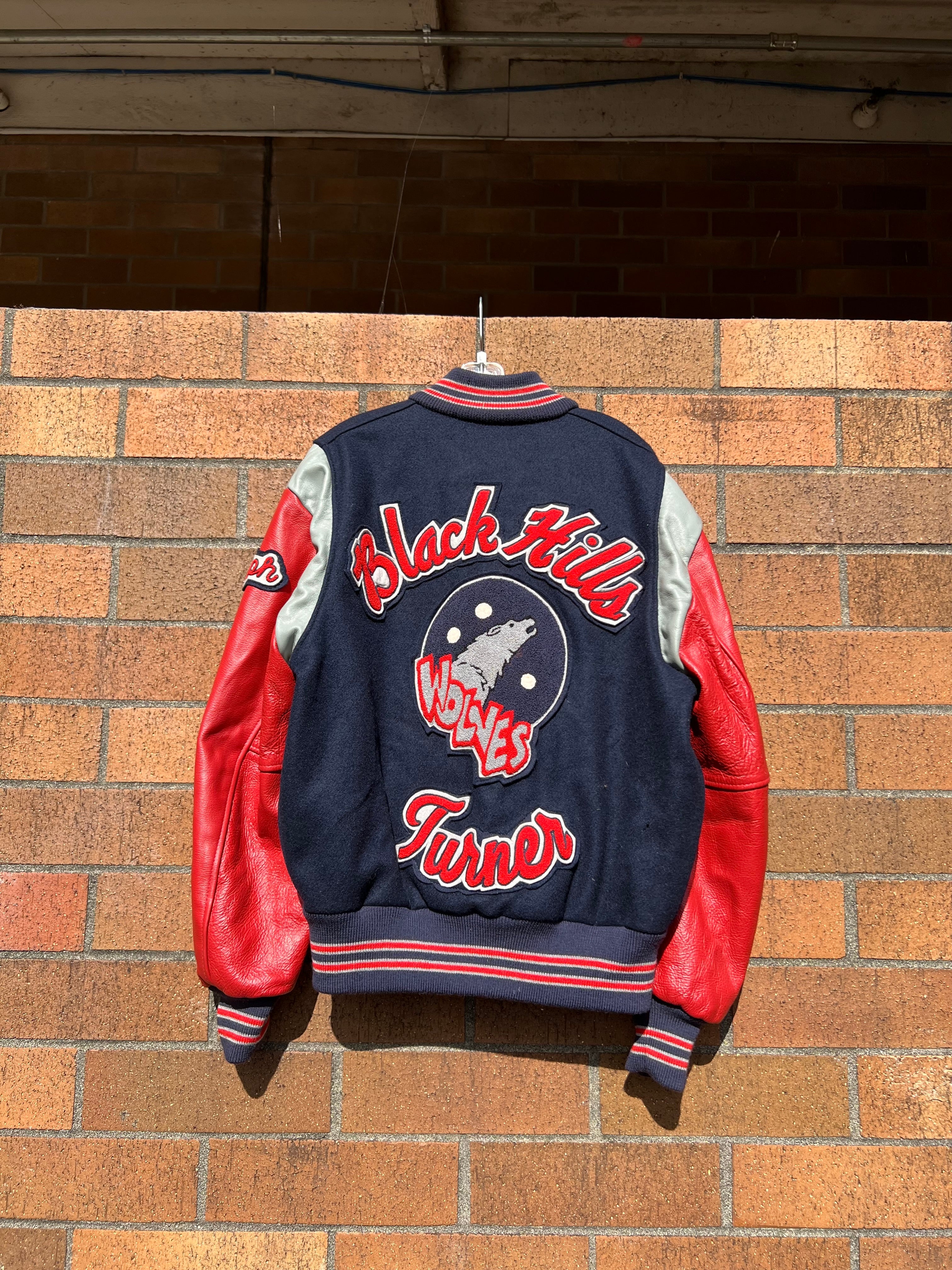 2007 Black Hills Letterman's Jacket Sz L