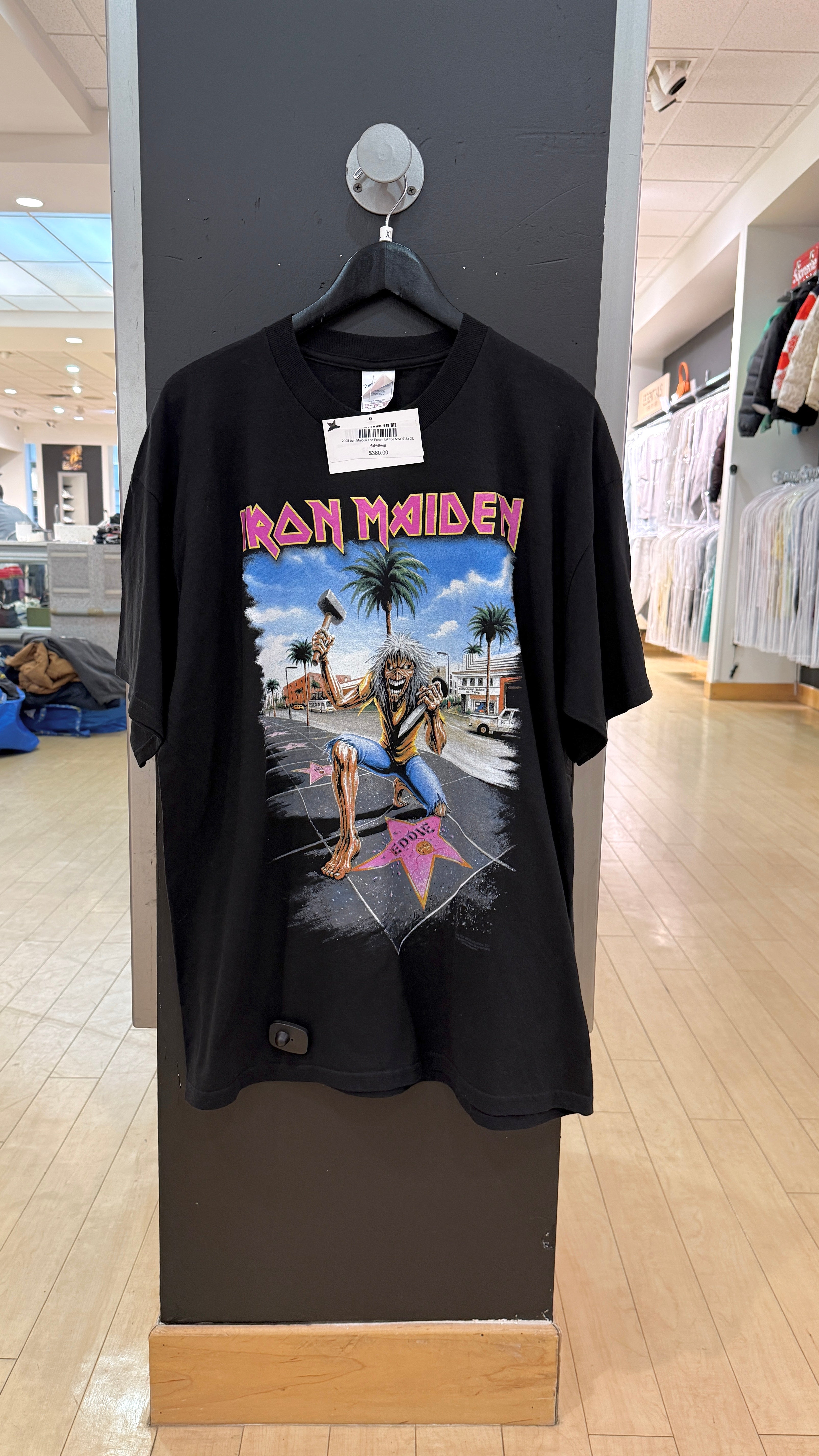 2008 Iron Maiden The Forum LA Tee NWOT Sz XL