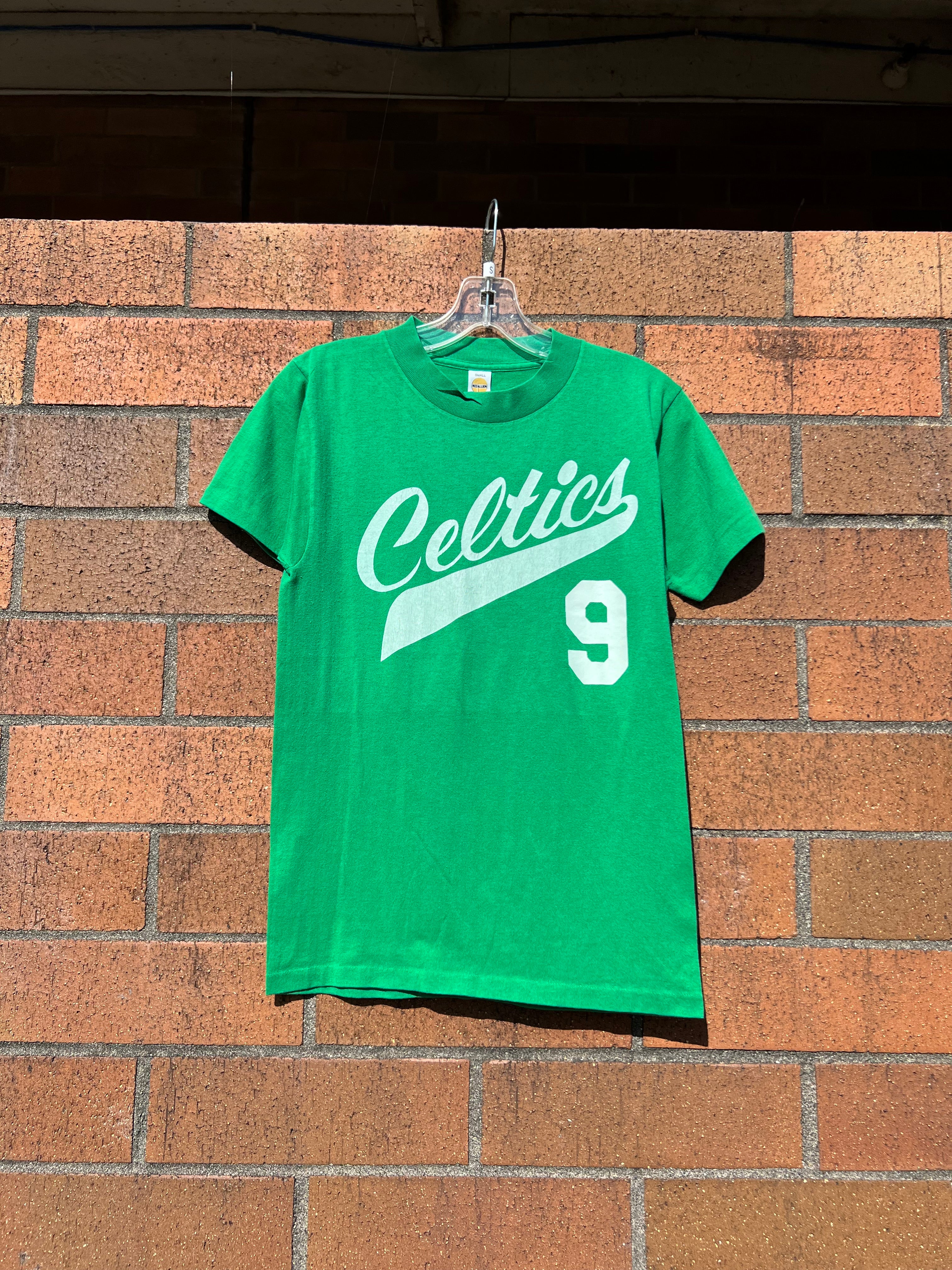 80s Chehalis Basketball League Celtics Tee Sz Small