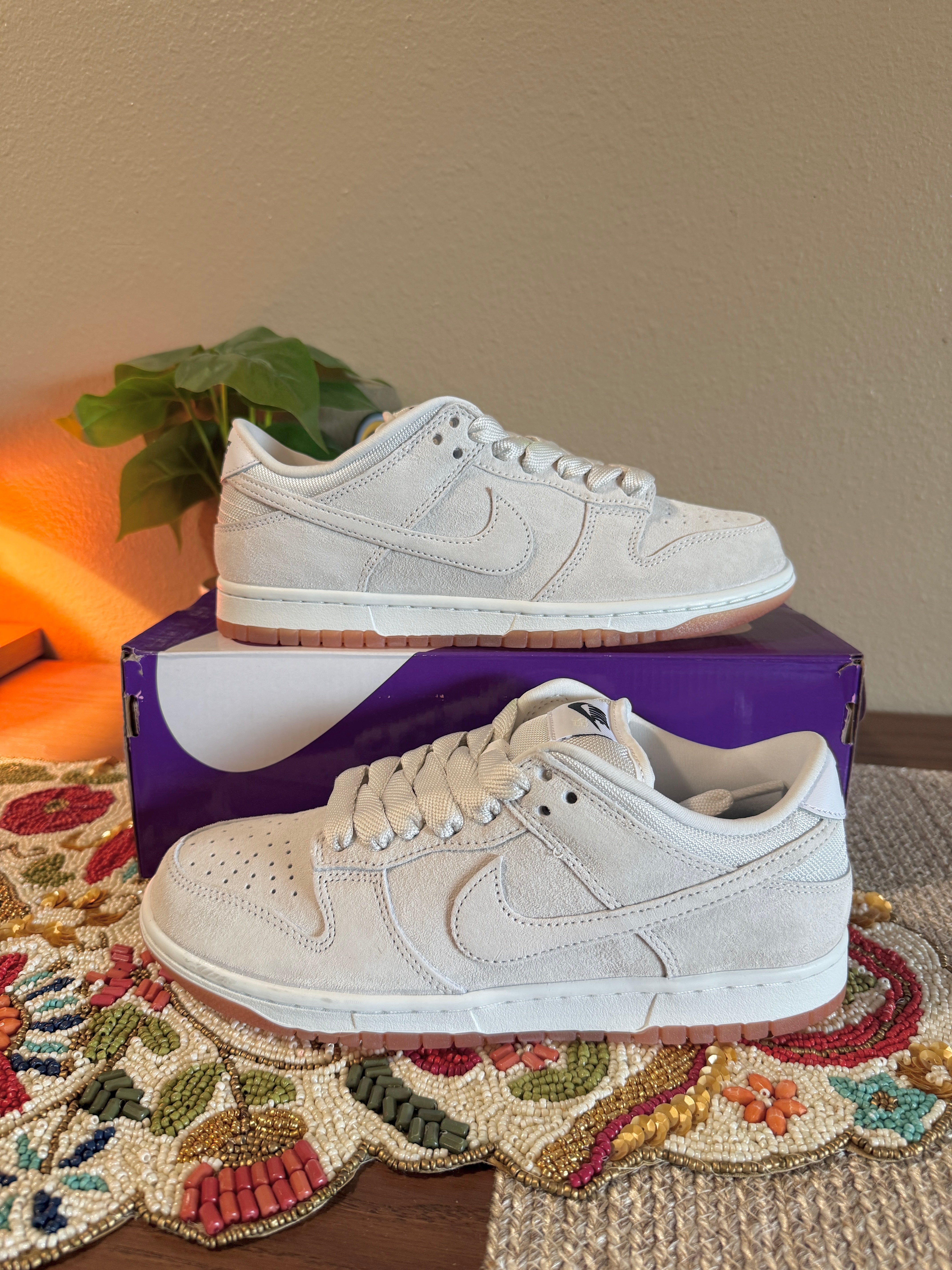 Nike SB Dunk Low Pro B Pale Ivory Size 8