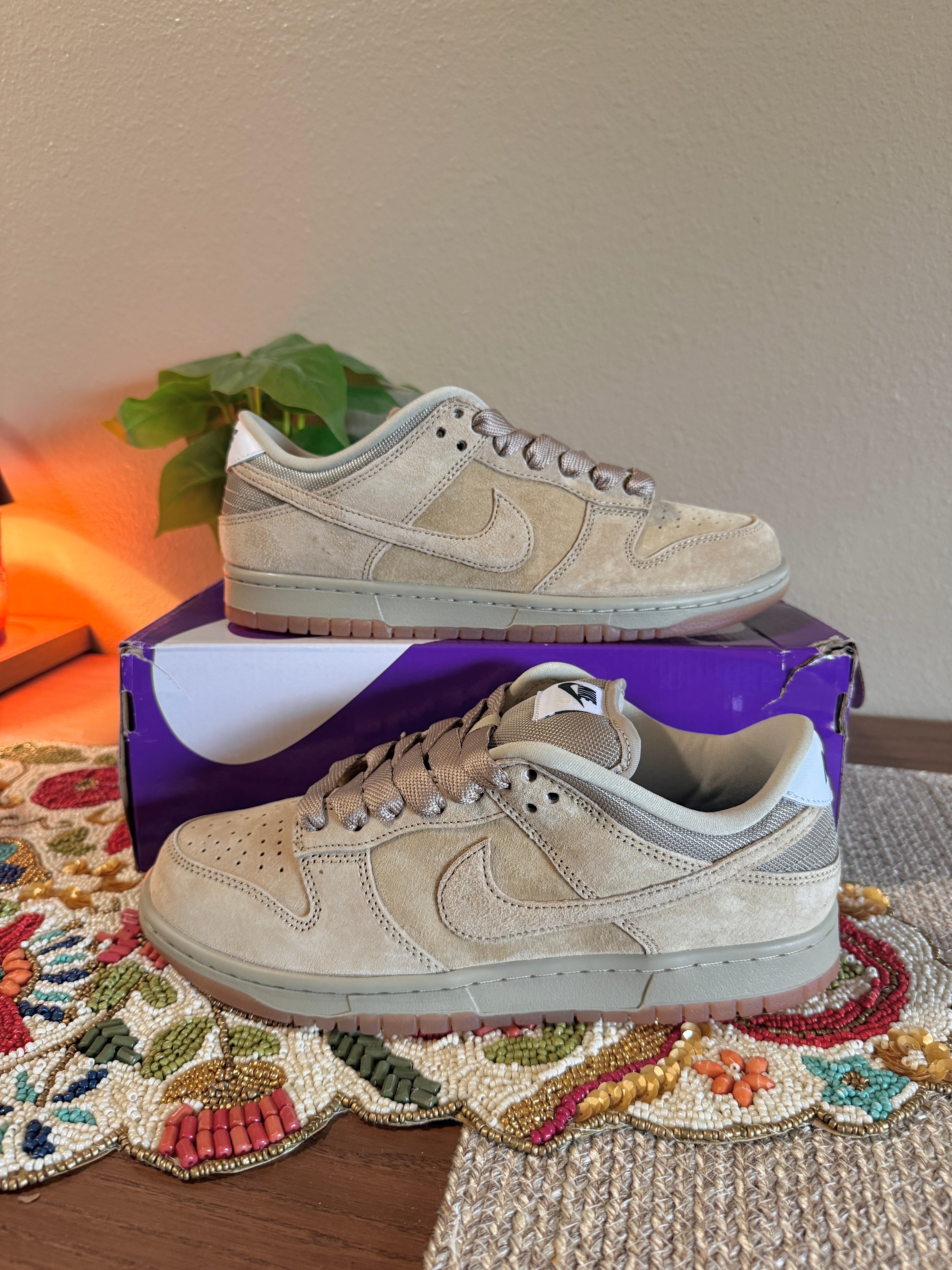 Nike SB Dunk Low Pro B Parachute Beige Size 8