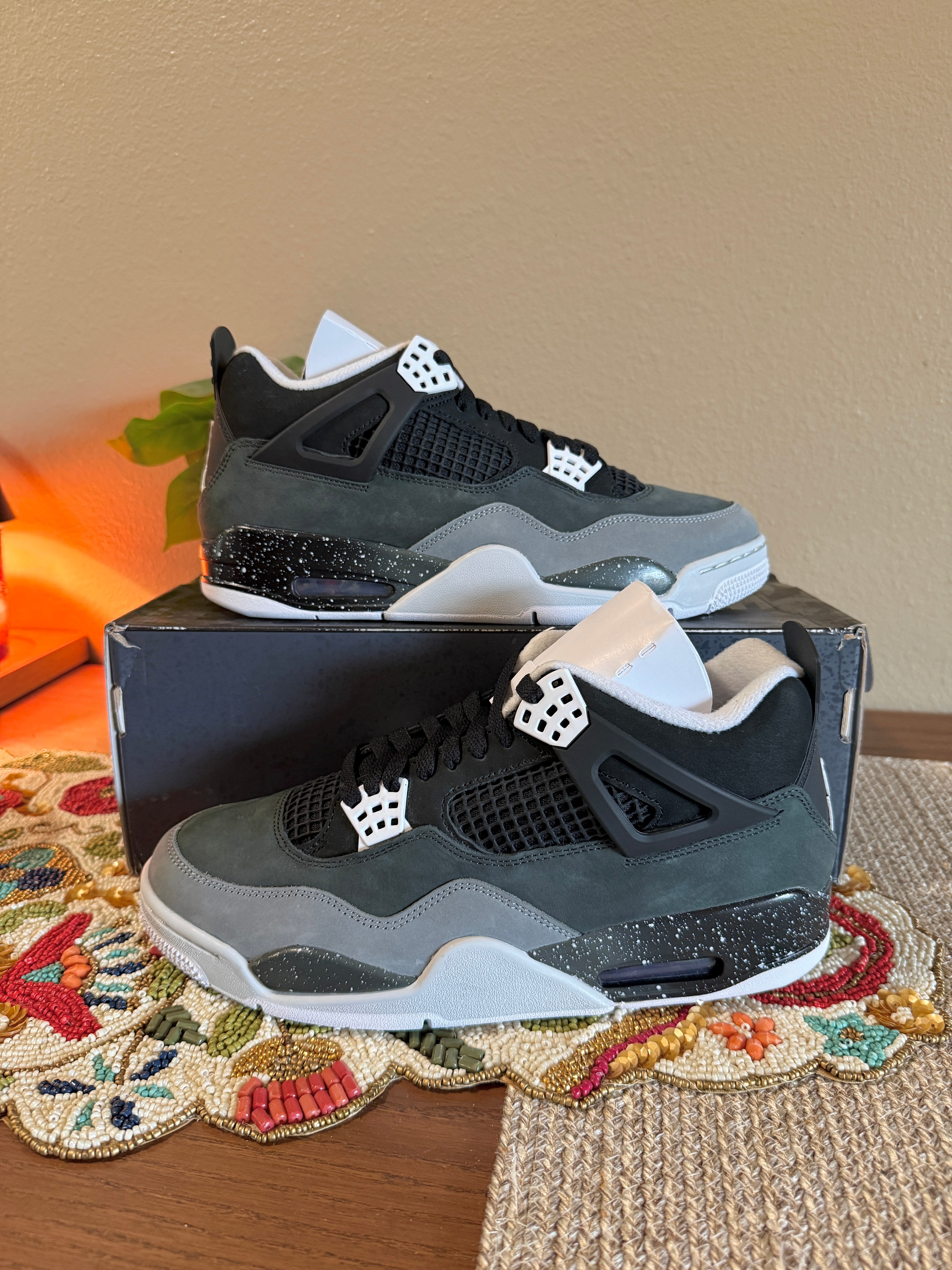 Jordan 4 Retro Fear (2024) Size 10