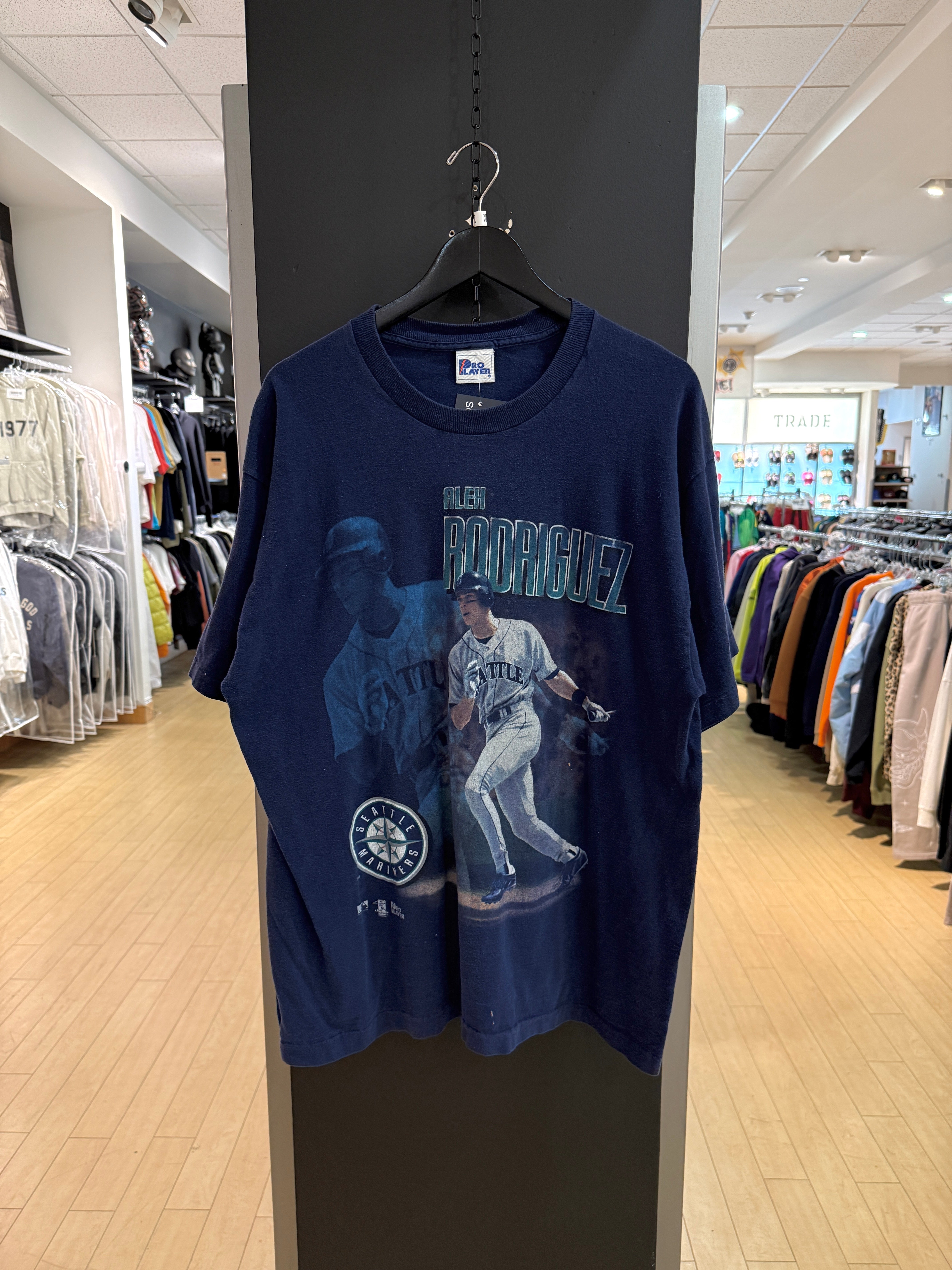 1996 Alex Rodriguez Mariners Pro Player Tee Size XL