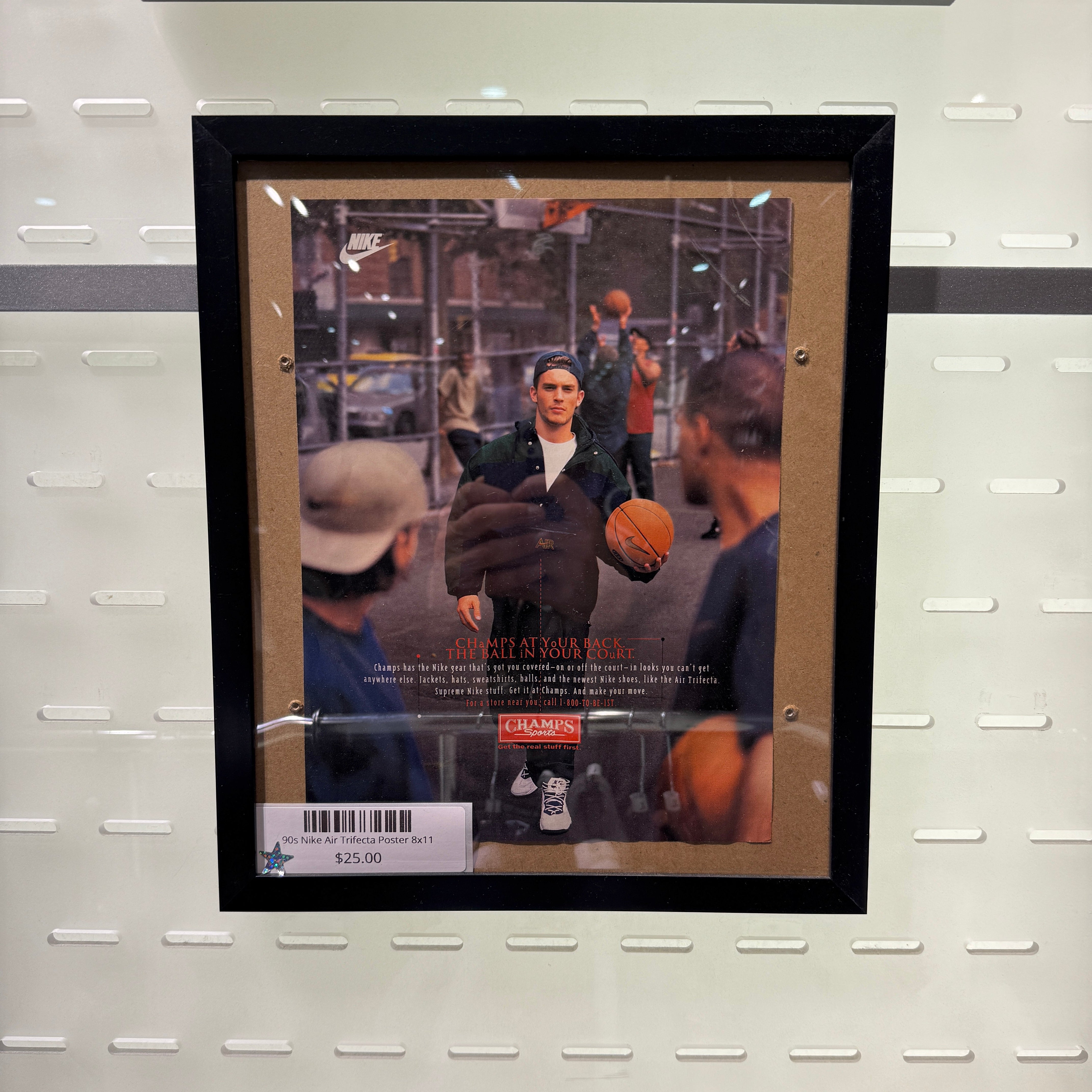 90s Nike Air Trifecta Poster 8x11