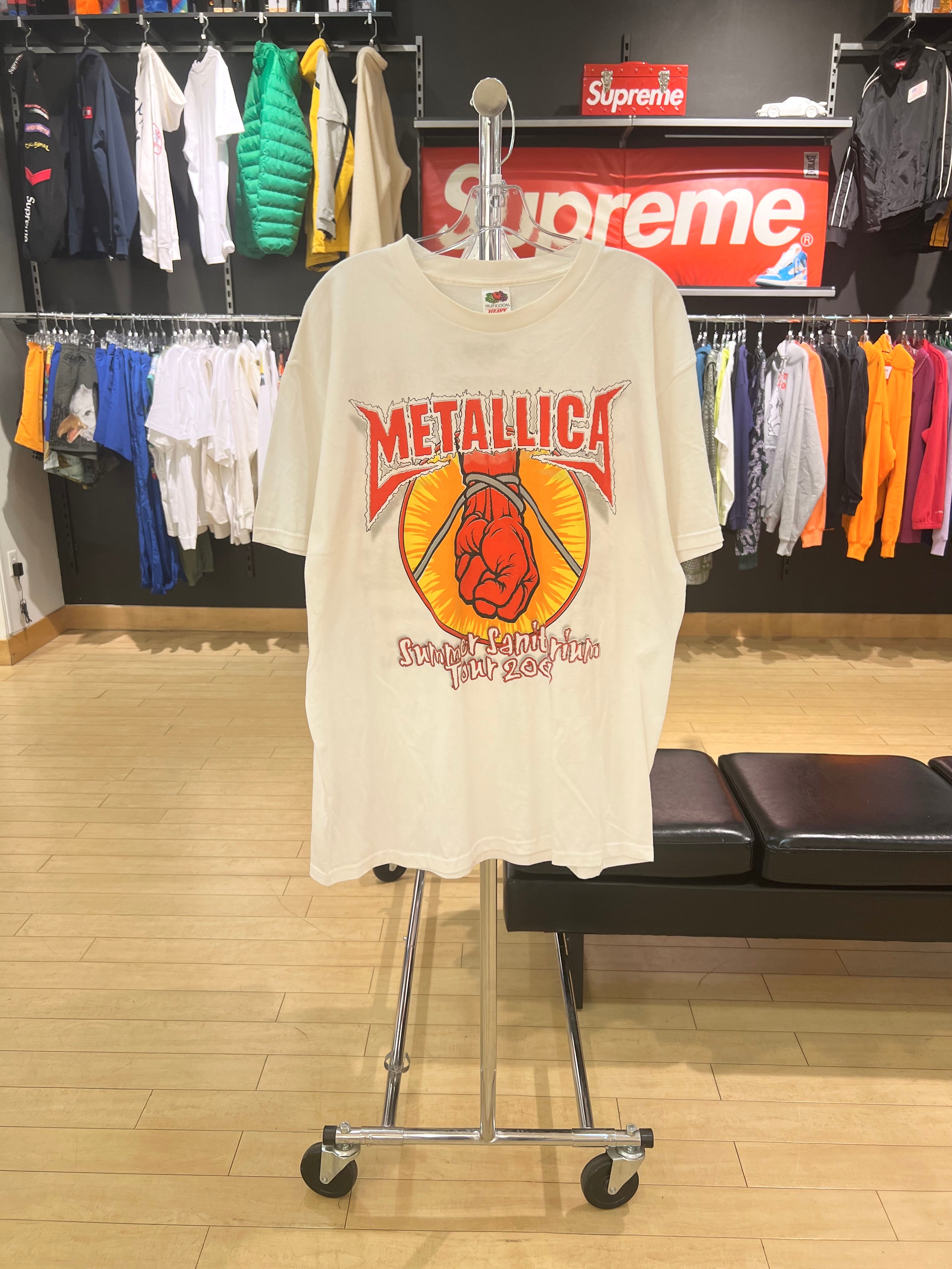 2003 Metallica Summer Sanitarium Tour Tee XL